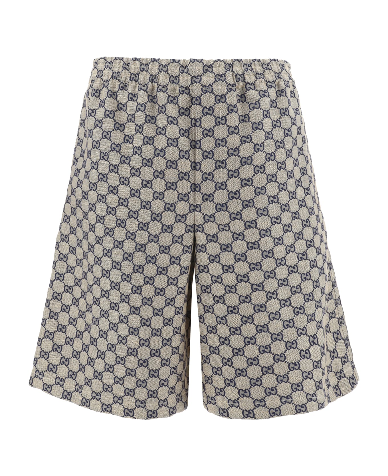 Gucci Shorts - Oatmilk/blue