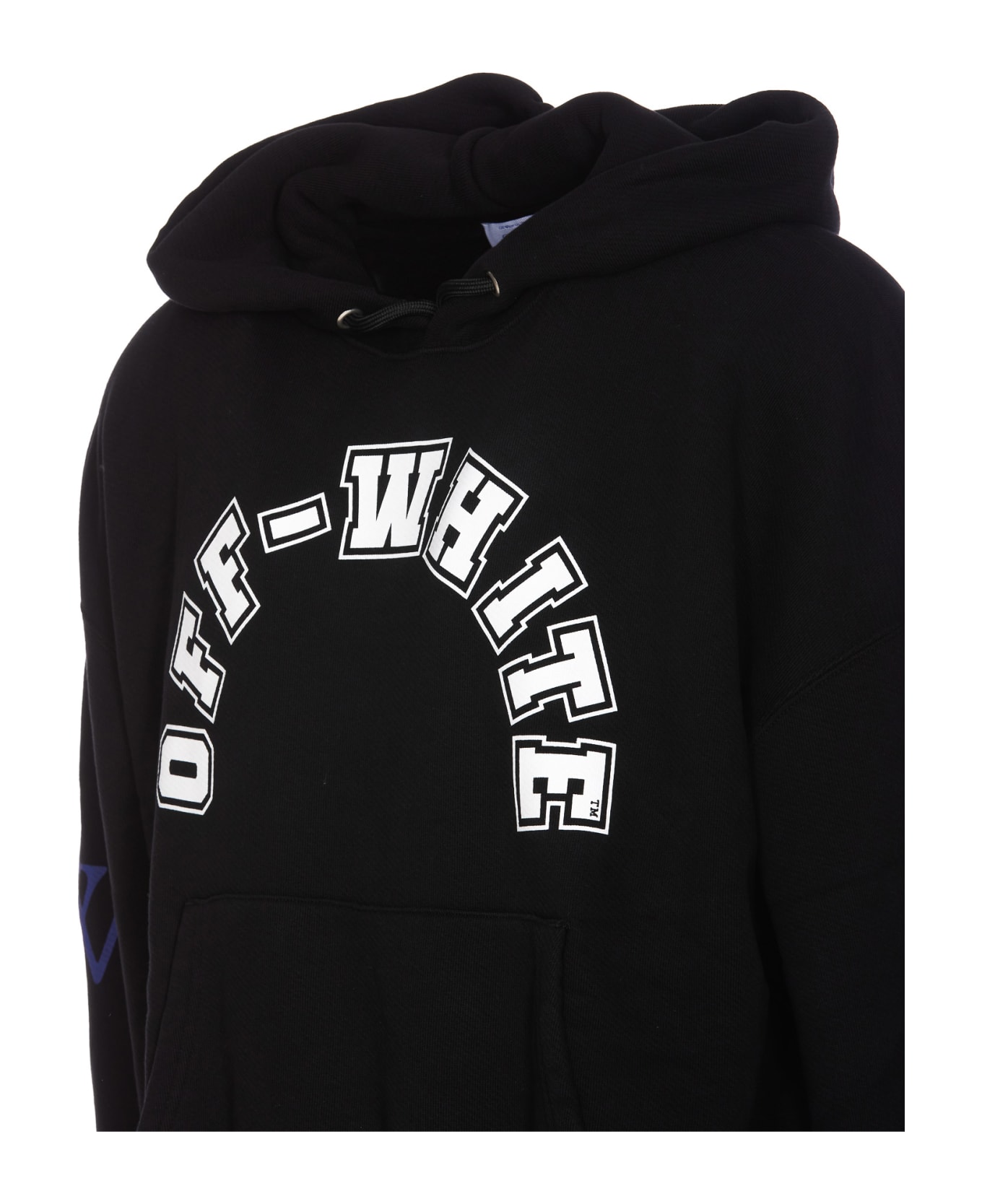 Off-White Football Over Hoodie - Black