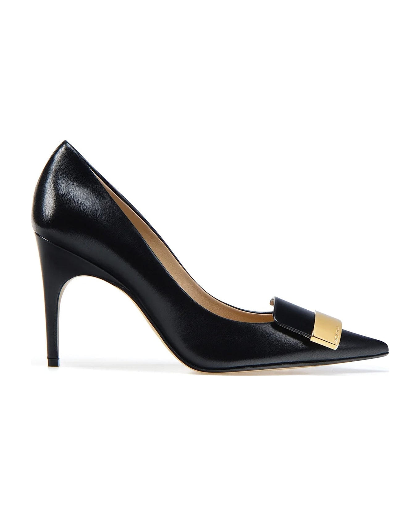 Sergio Rossi Sr1 Leather Pumps - Black