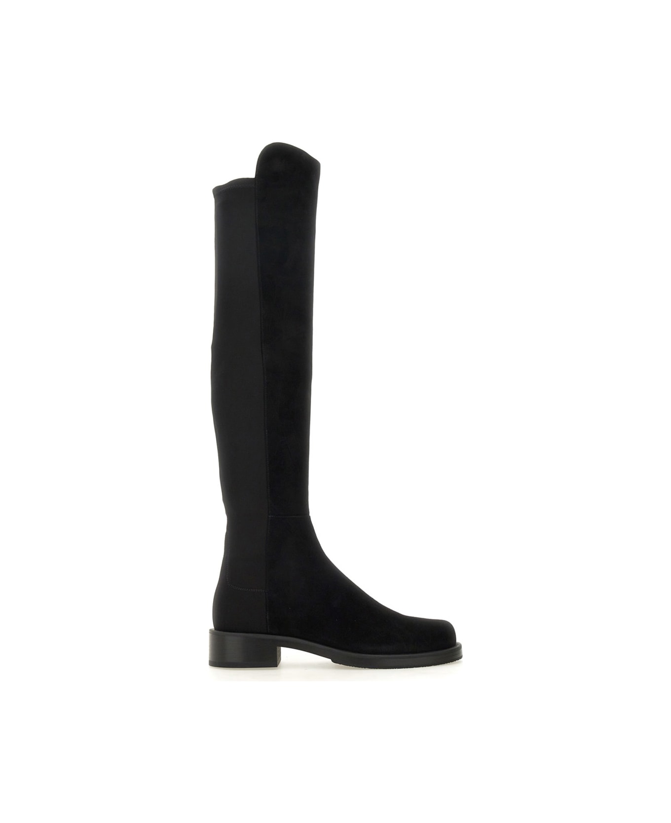 Stuart Weitzman Suede Boot - BLACK
