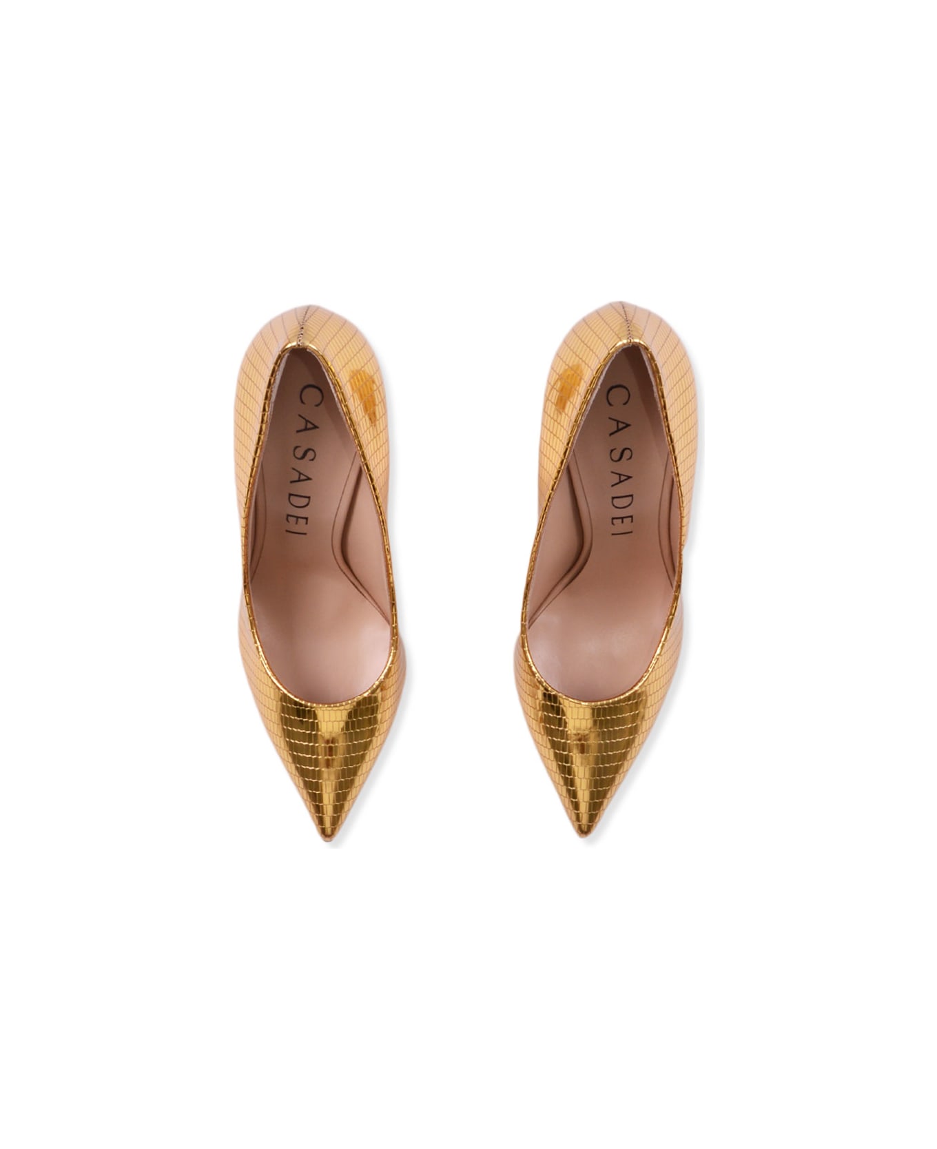 Casadei Shoes With Heels - Golden ハイヒール