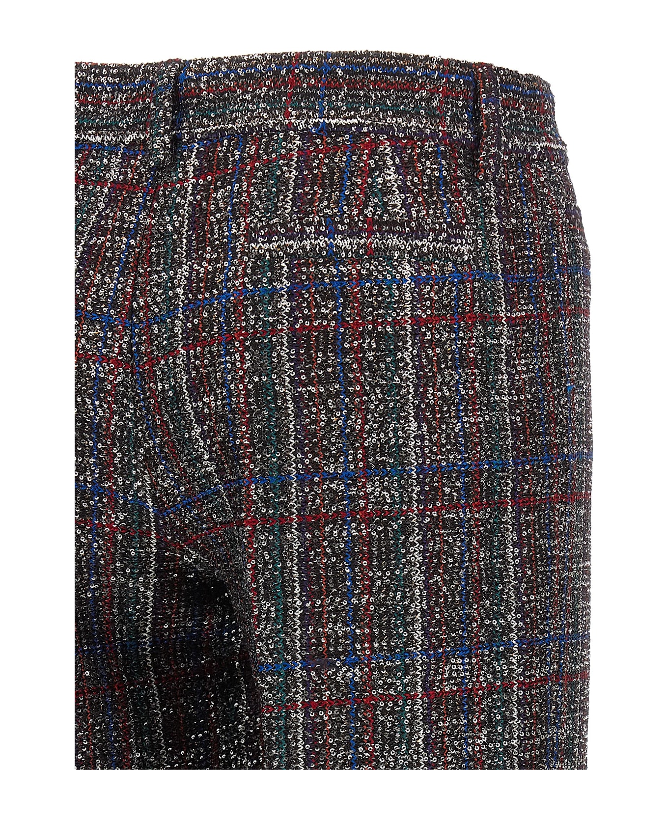 Missoni Sequin Tartan Pants - Multicolor