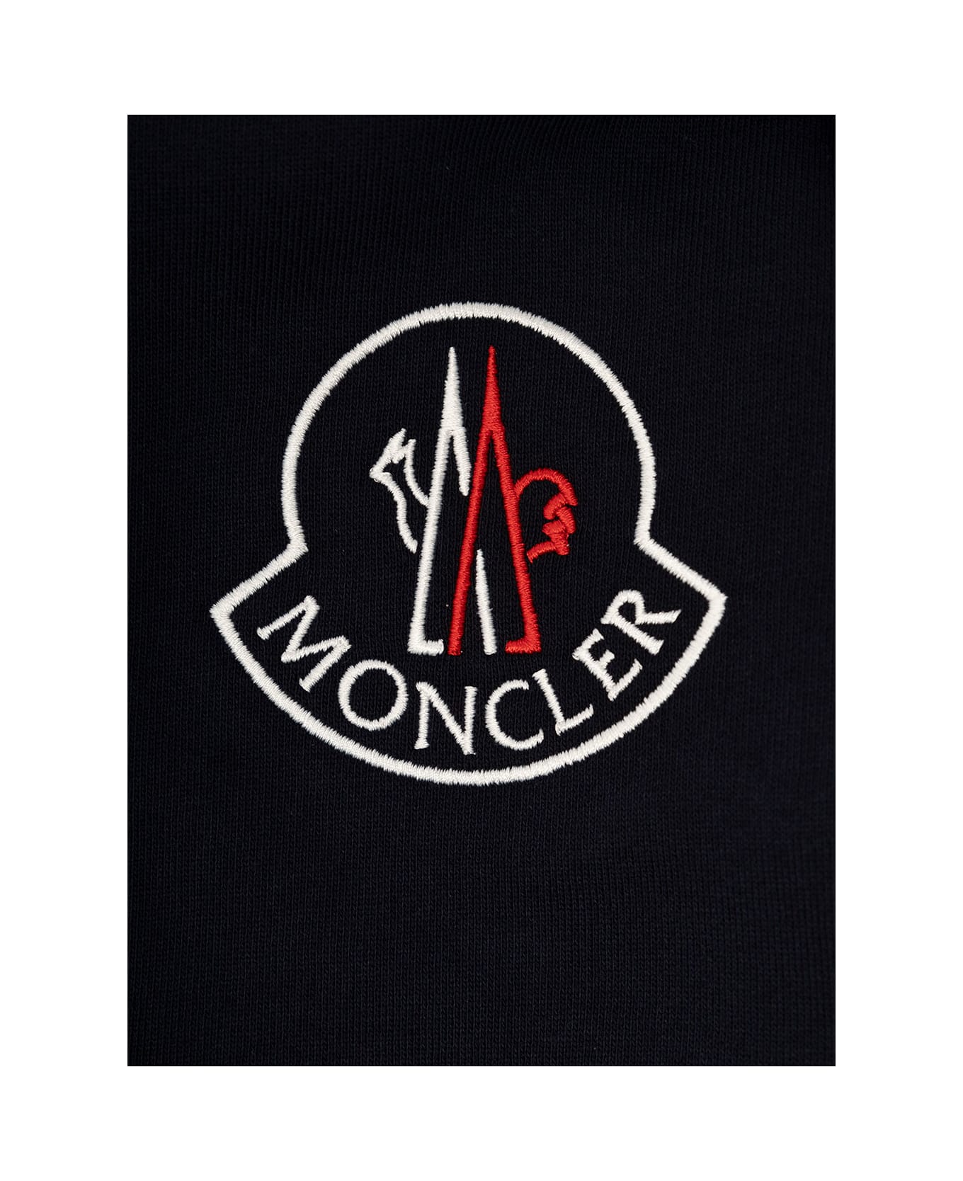 Moncler Zip Up Cardigan - Blu