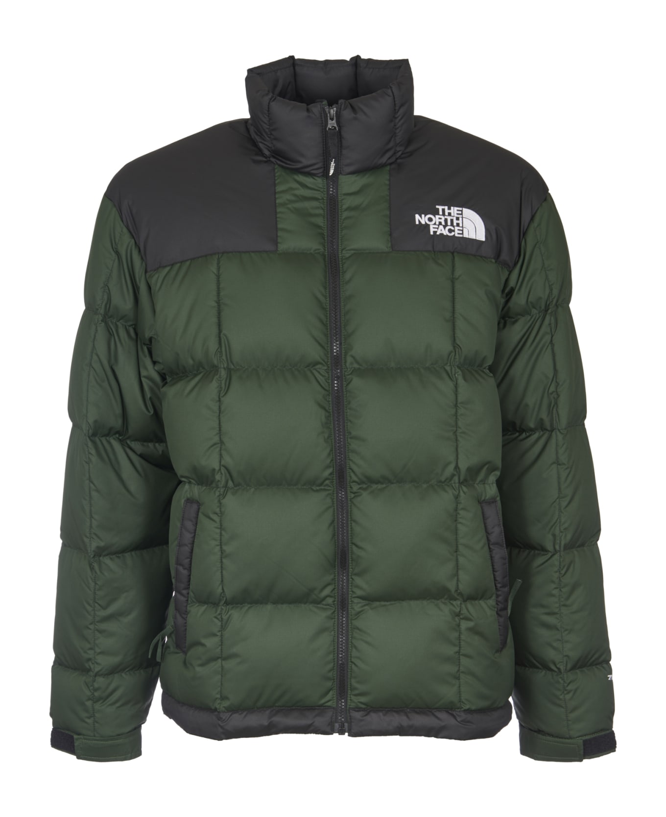 The North Face High-neck Zipped Logo Padded Jacket - Green