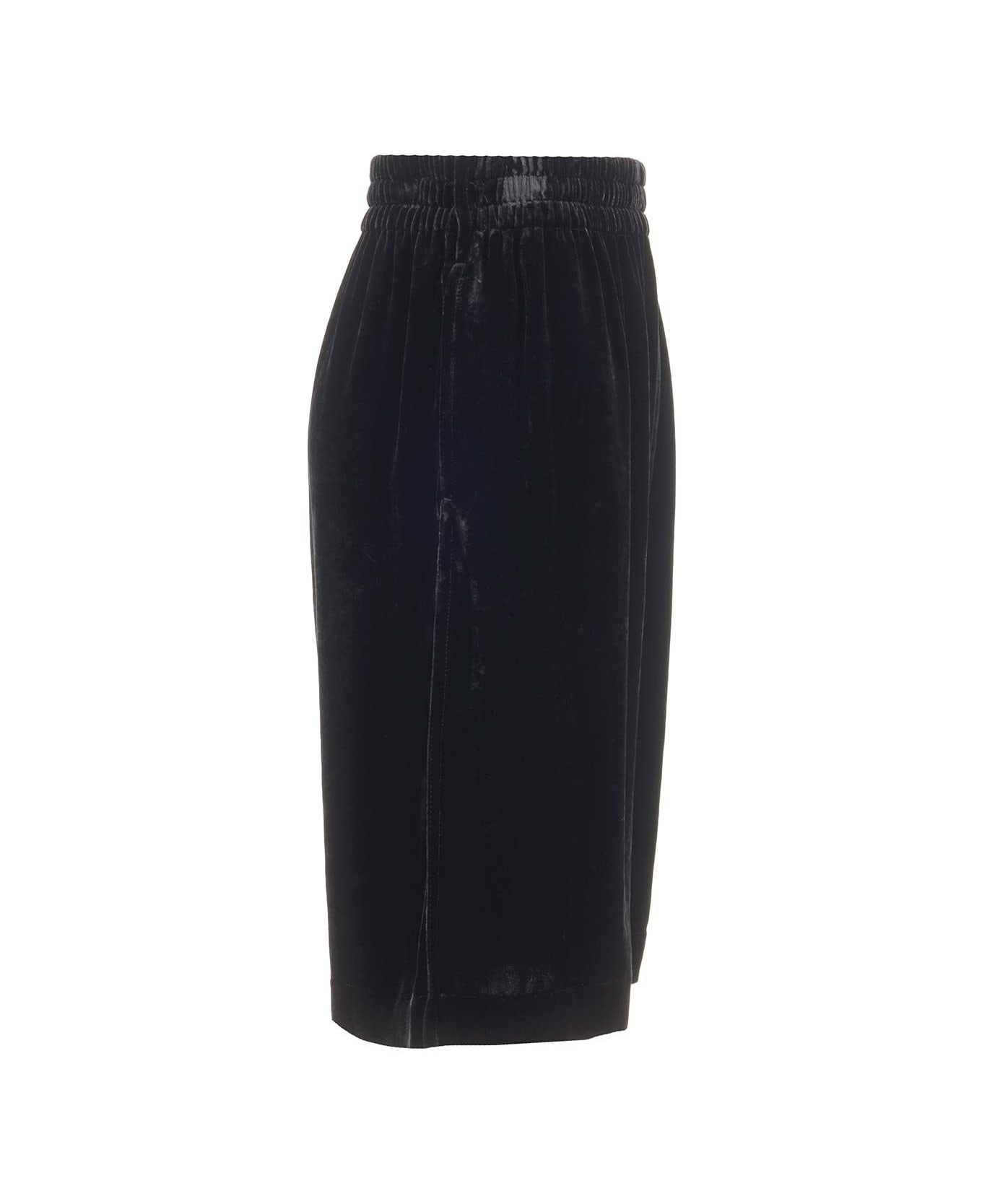 Chloé Velvet Culottes - Black