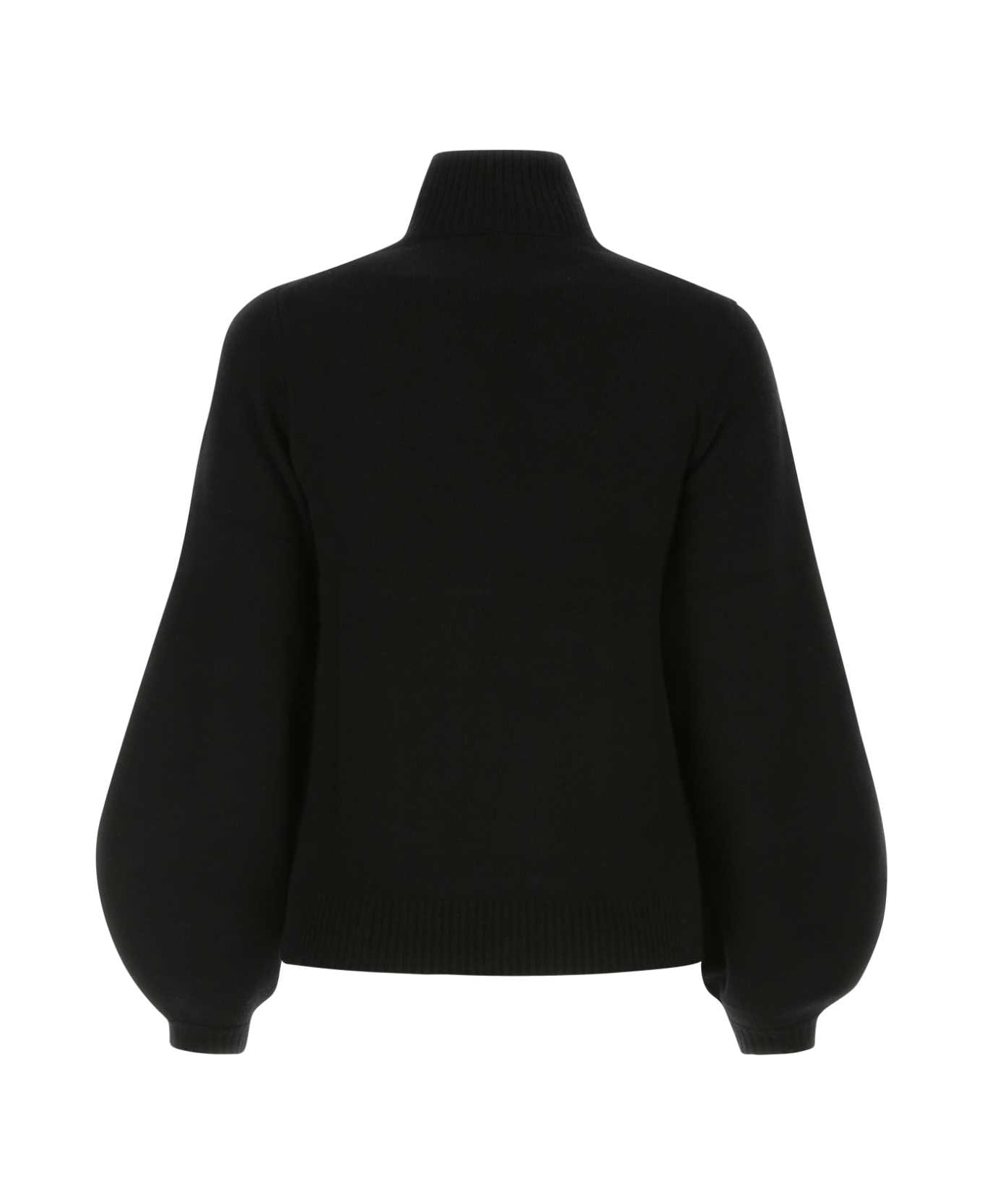 Chloé Black Cashmere Sweater - 001 ニットウェア