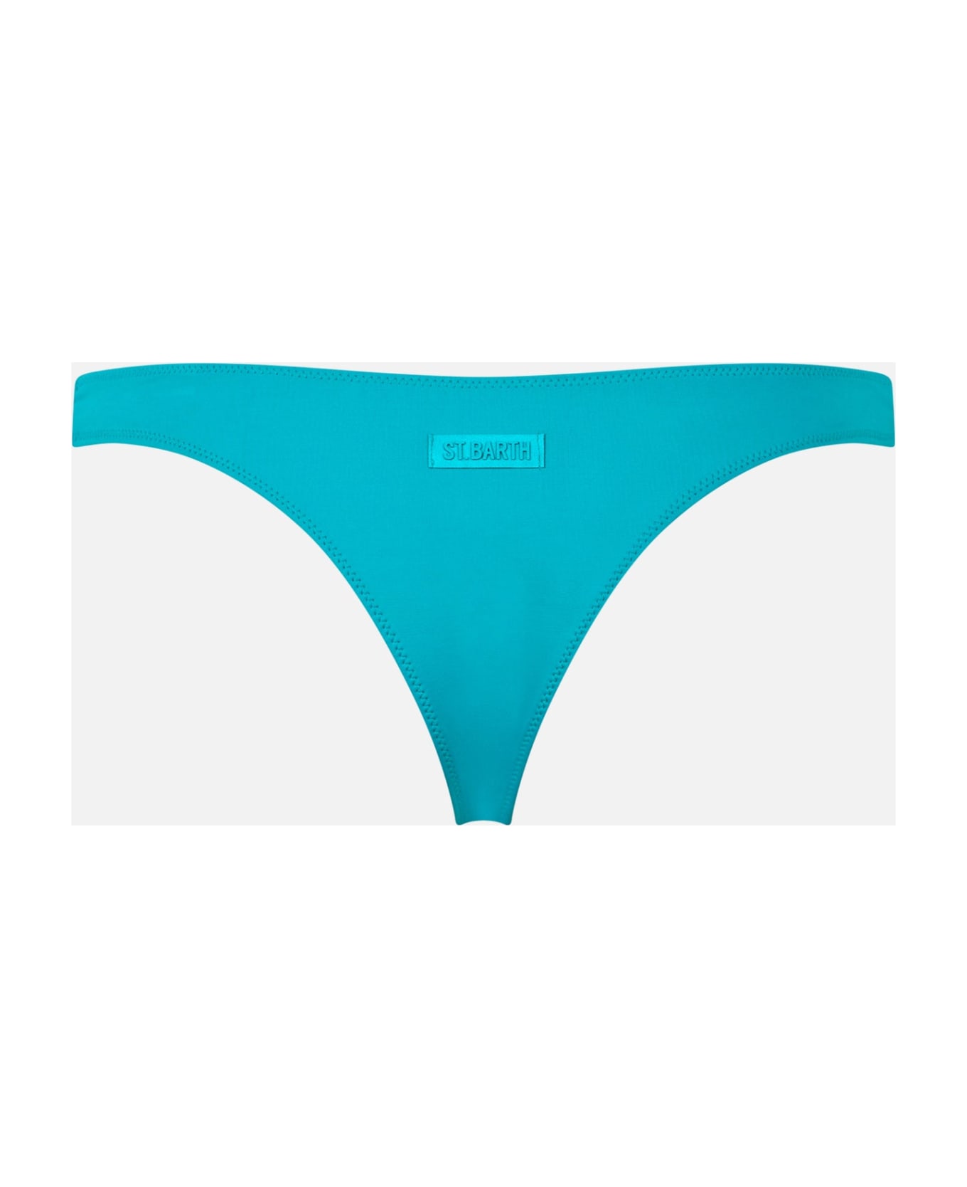 MC2 Saint Barth Woman Teal Cheeky Swim Briefs Naomi - GREEN