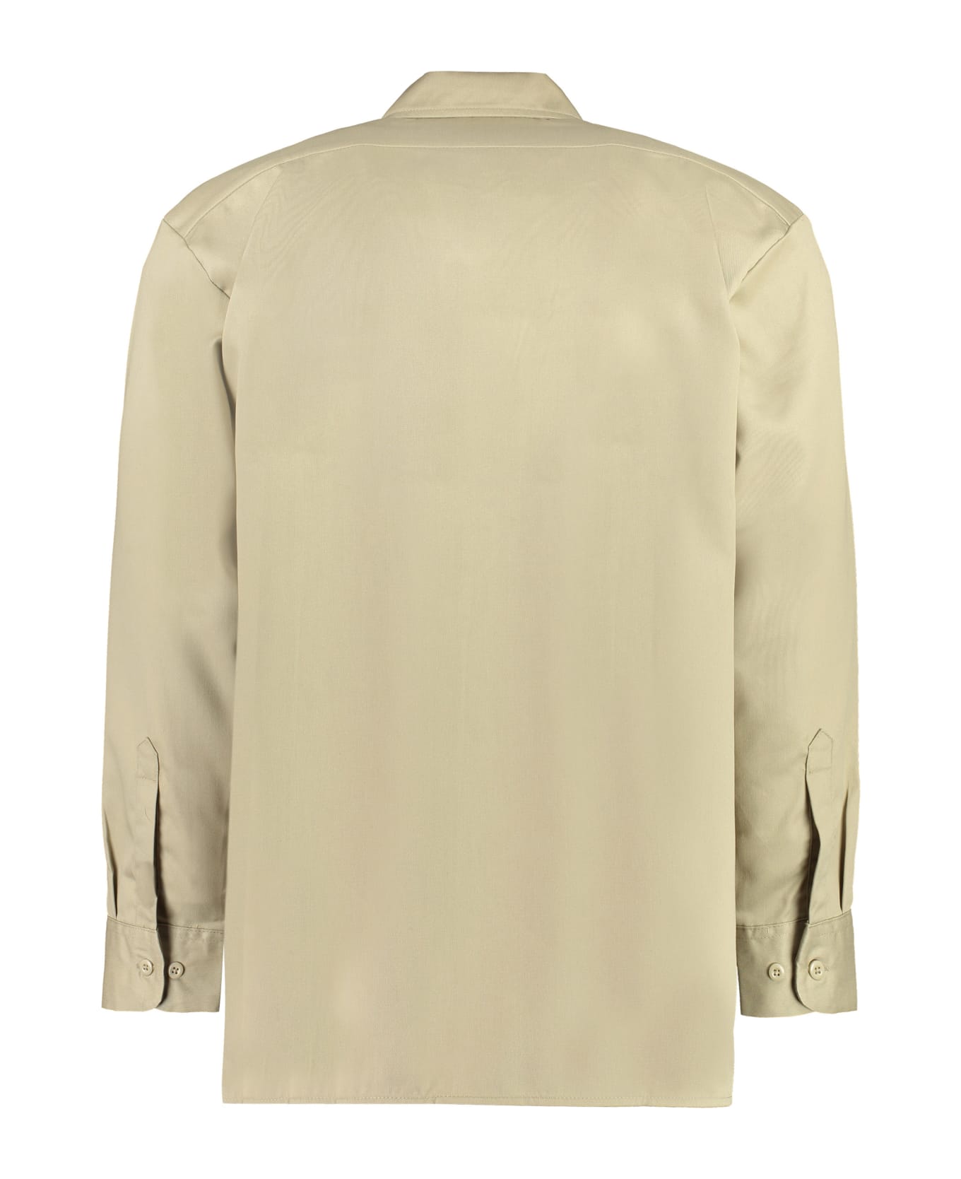 Dickies Long Sleeve Cotton Blend Shirt - khaki シャツ