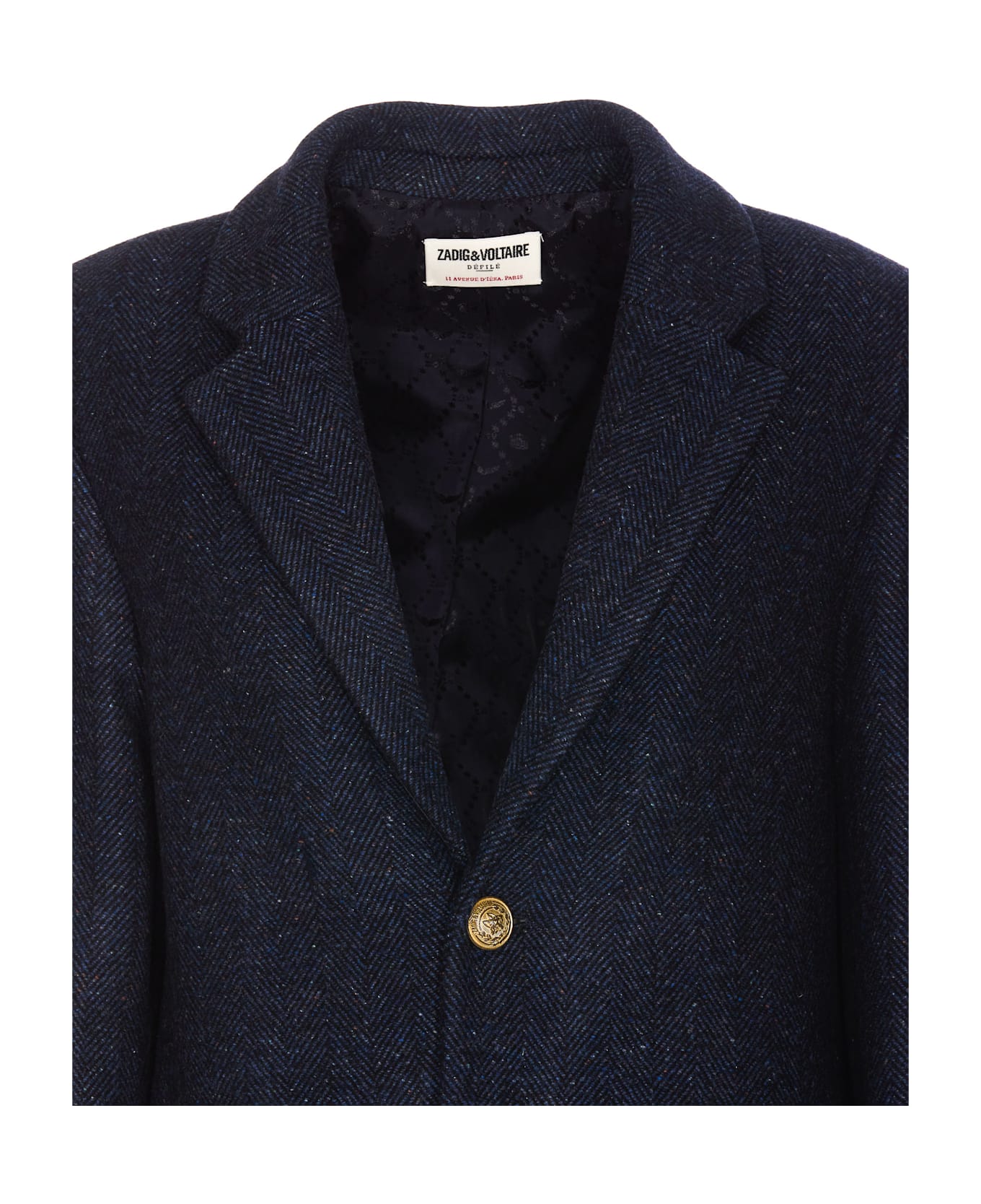 Zadig & Voltaire Mio Coat - Blue