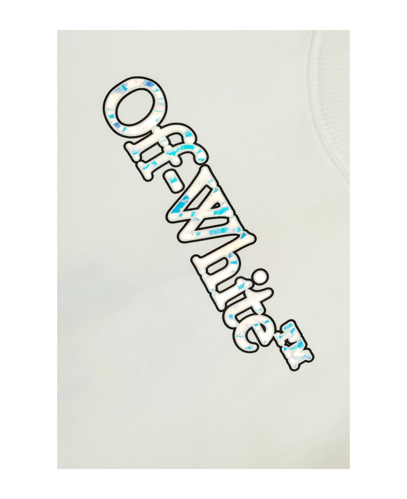 Off-White Kids Sweatshirt With Printed Logo - WHITE