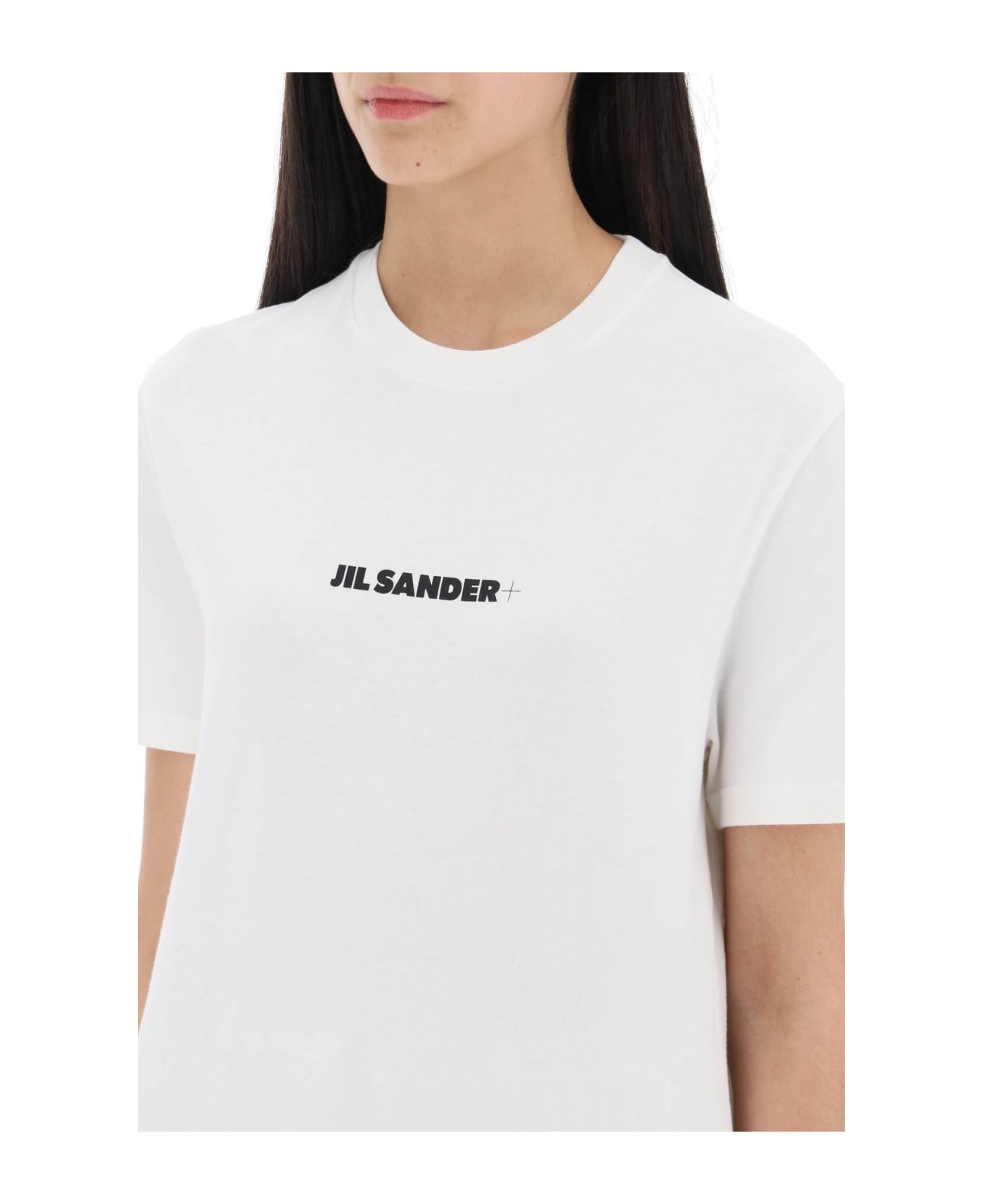 Jil Sander Signature T-shirt - Porcelain