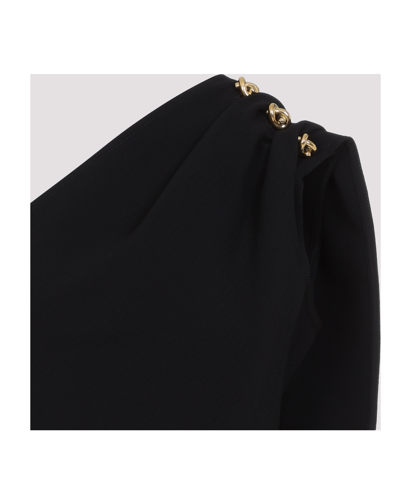 Bottega Veneta Asymmetric Top - Black