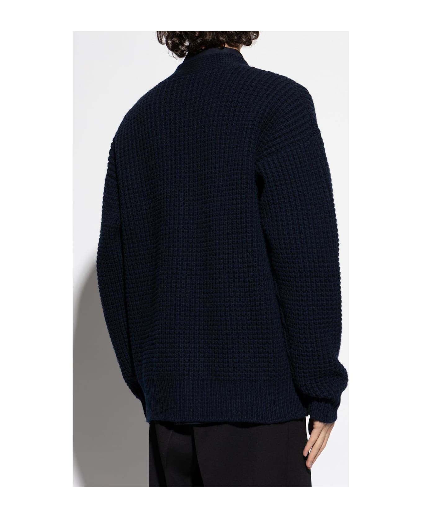 Jil Sander Wool Cardigan - BLUE
