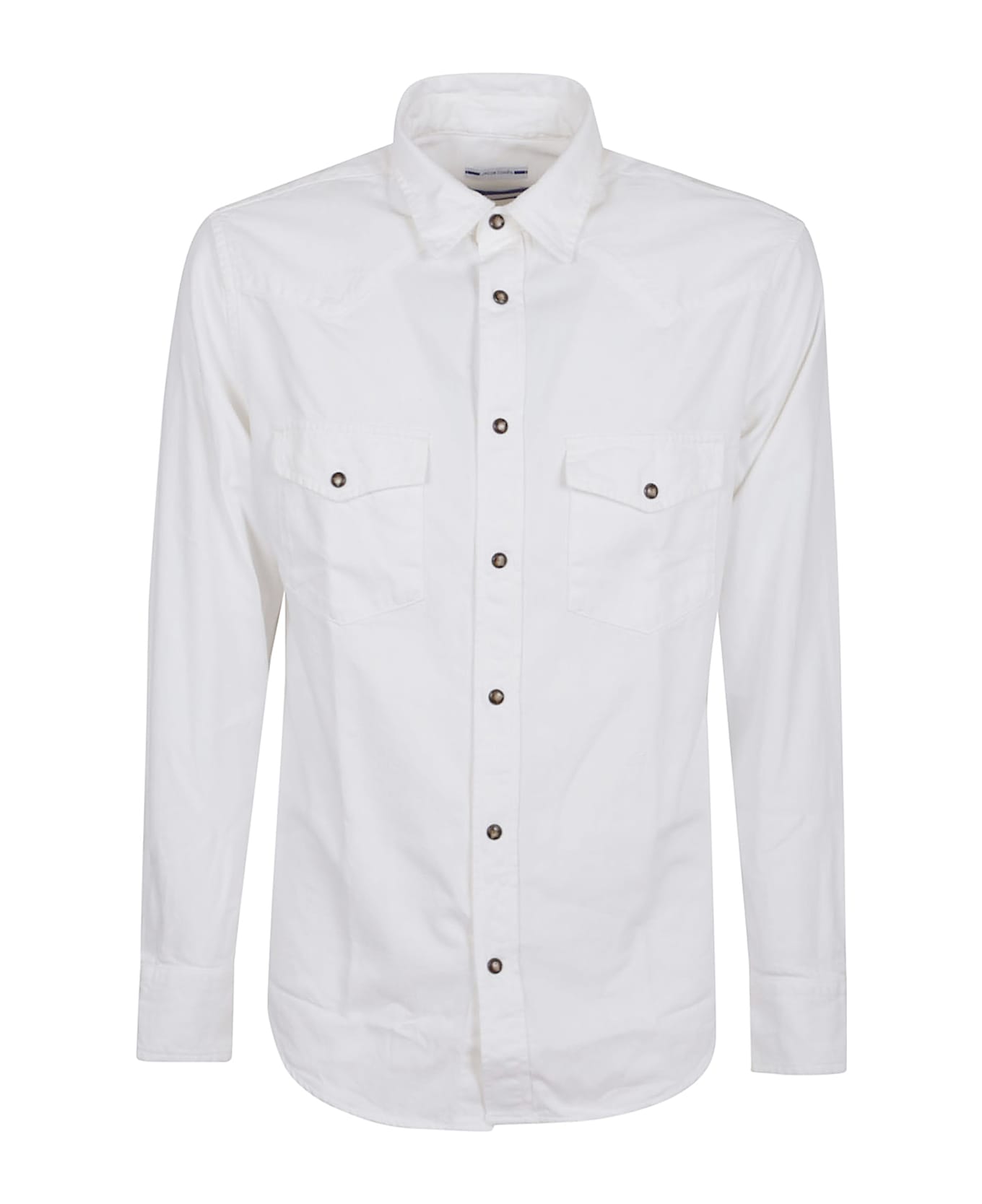 Jacob Cohen Western Bull Shirt - White