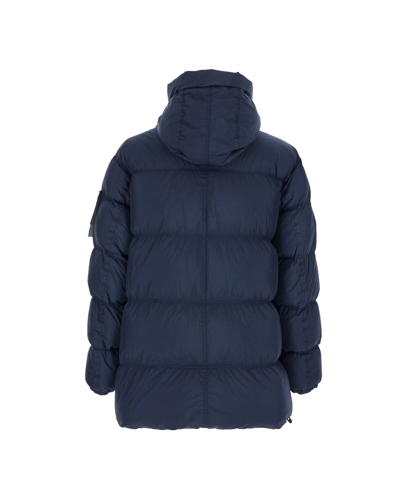 Stone Island Short Parka - Blu