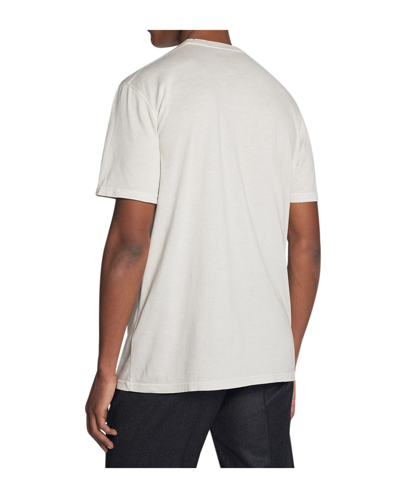Kiton Jersey T-shirt S/s Cotton - BEIGE シャツ