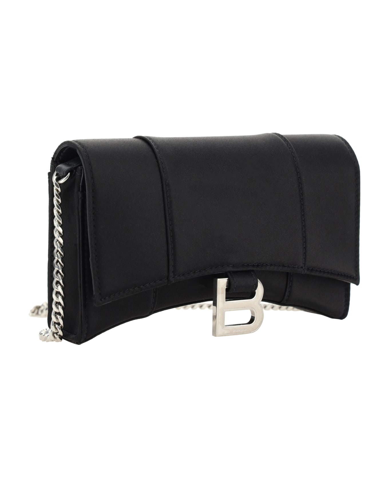 Balenciaga Hourglass Wallet - Black 財布