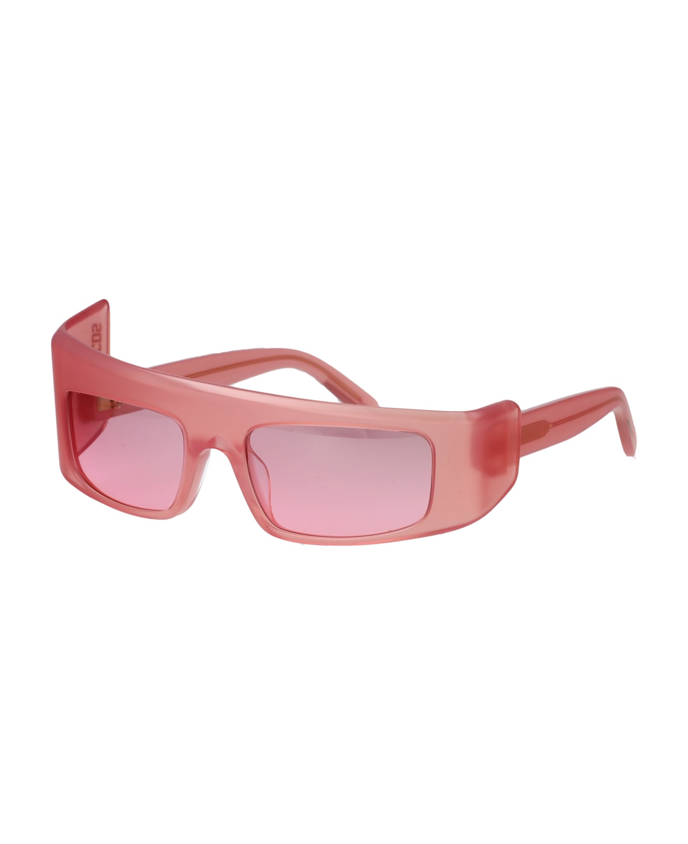 GCDS Gd0043 Sunglasses - 75T Fucsia Luc/Bordeaux Grad