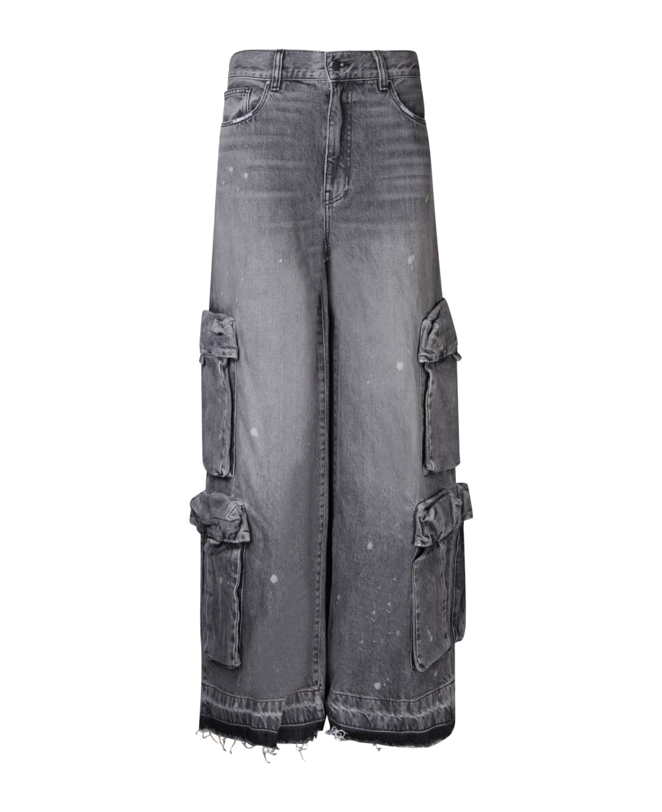 AMIRI Jeans In Grey Cotton - grey