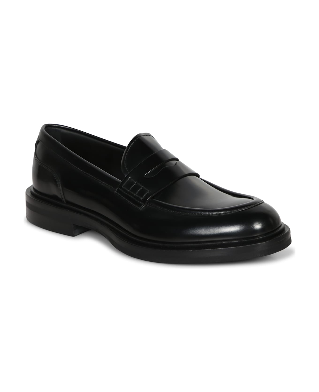 Dolce & Gabbana Black Elegant Loafer - Black