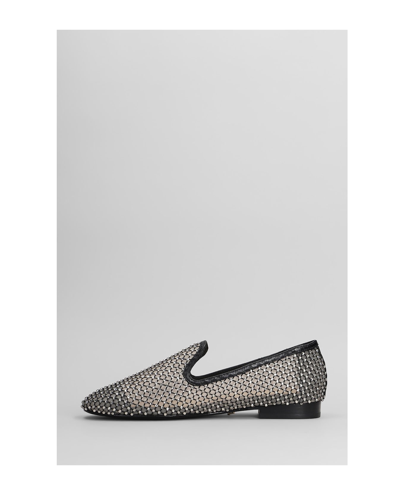 Lola Cruz Tylin Loafers In Black Leather - black