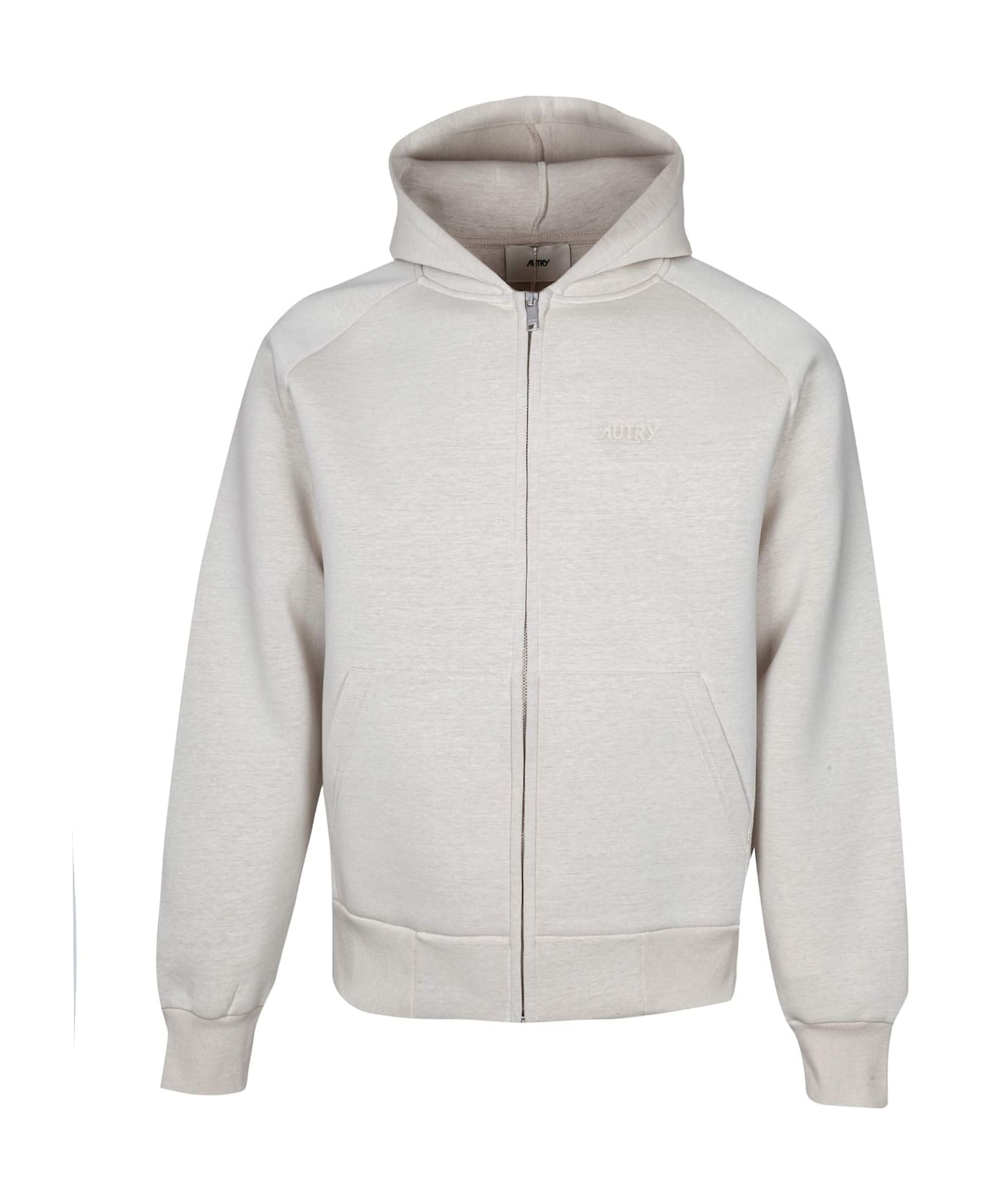 Autry Unisex Neoprene Sweatshirt Cream Color - Cream