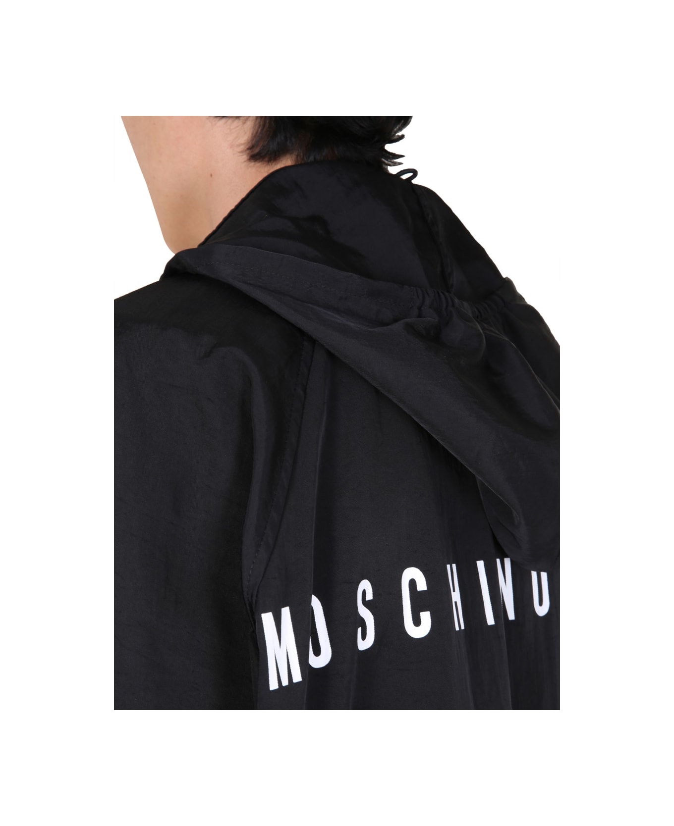 Moschino Wind Jacket - BLACK