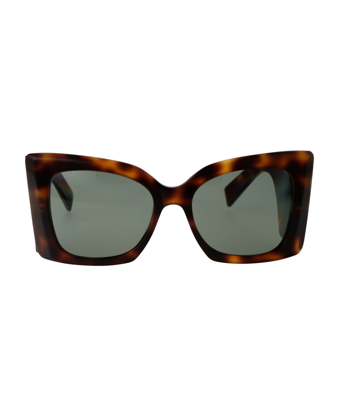 Saint Laurent Eyewear Sl M119 Blaze Sunglasses - 002 HAVANA HAVANA GREEN サングラス