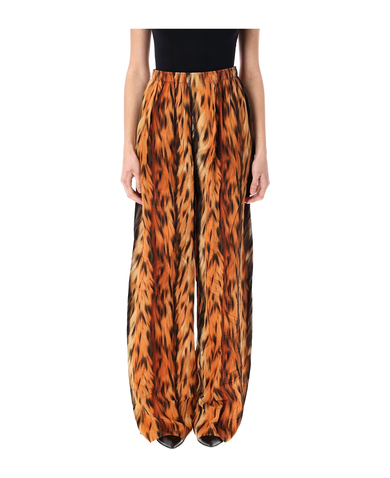 Balenciaga Pyjama Pants - BROWN