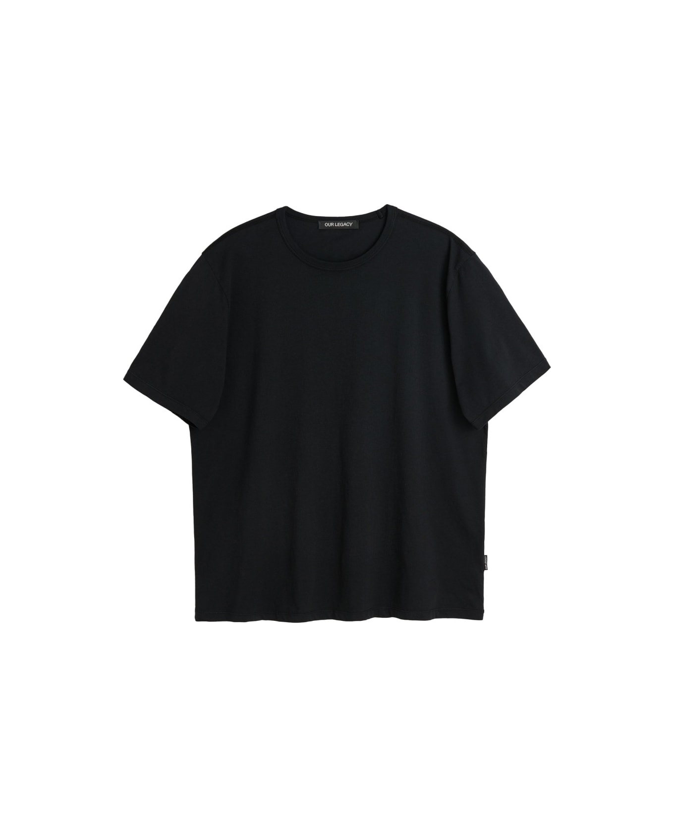 Our Legacy "new Box" T-shirt - BLACK