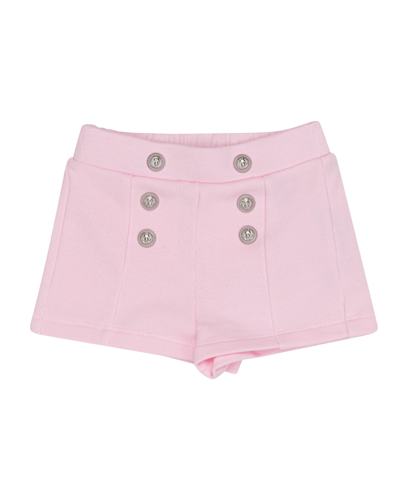 Balmain zip Shorts Neonato - Lilla