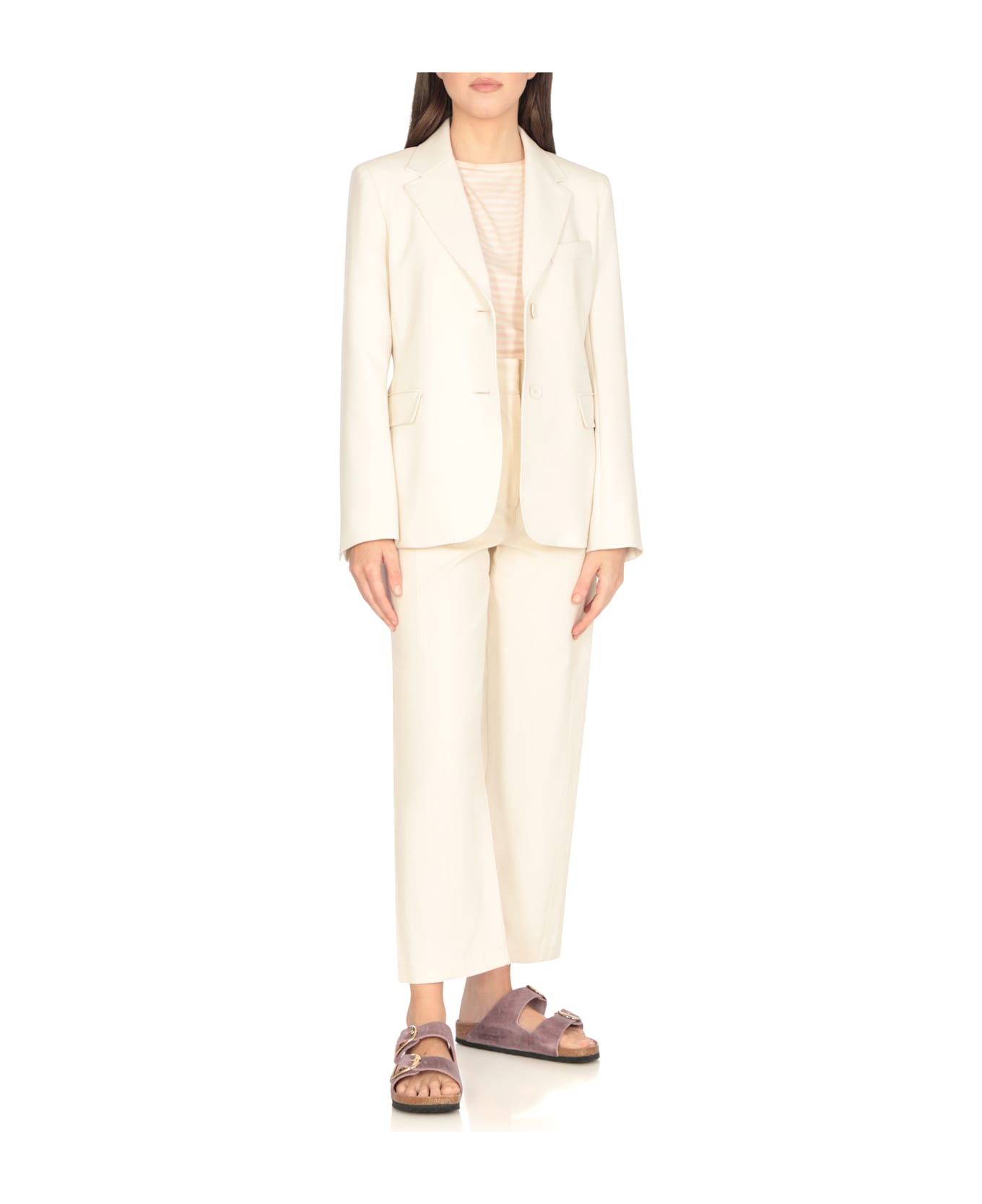 Birkenstock Arizona Sandals - Purple