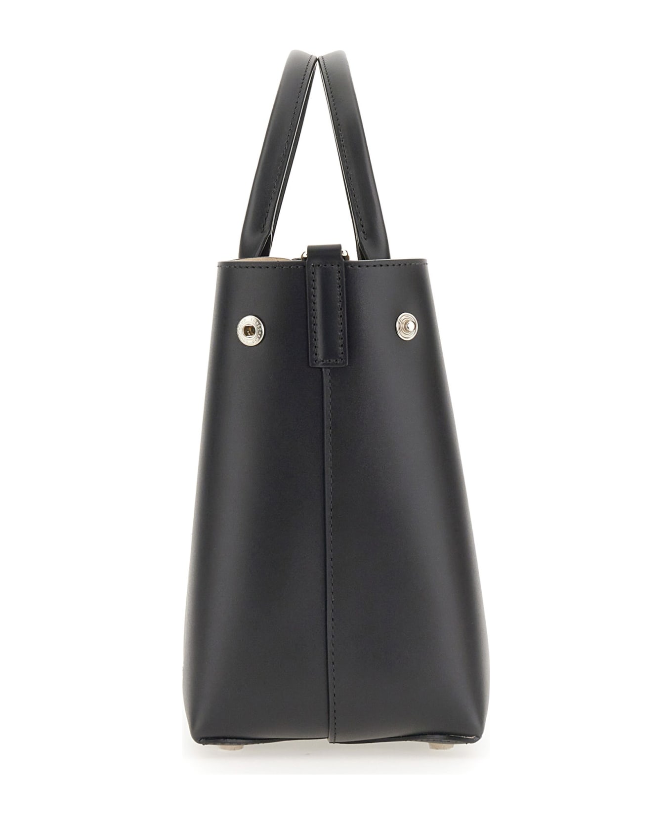 Longchamp Medium Roseau Bag - Black トートバッグ