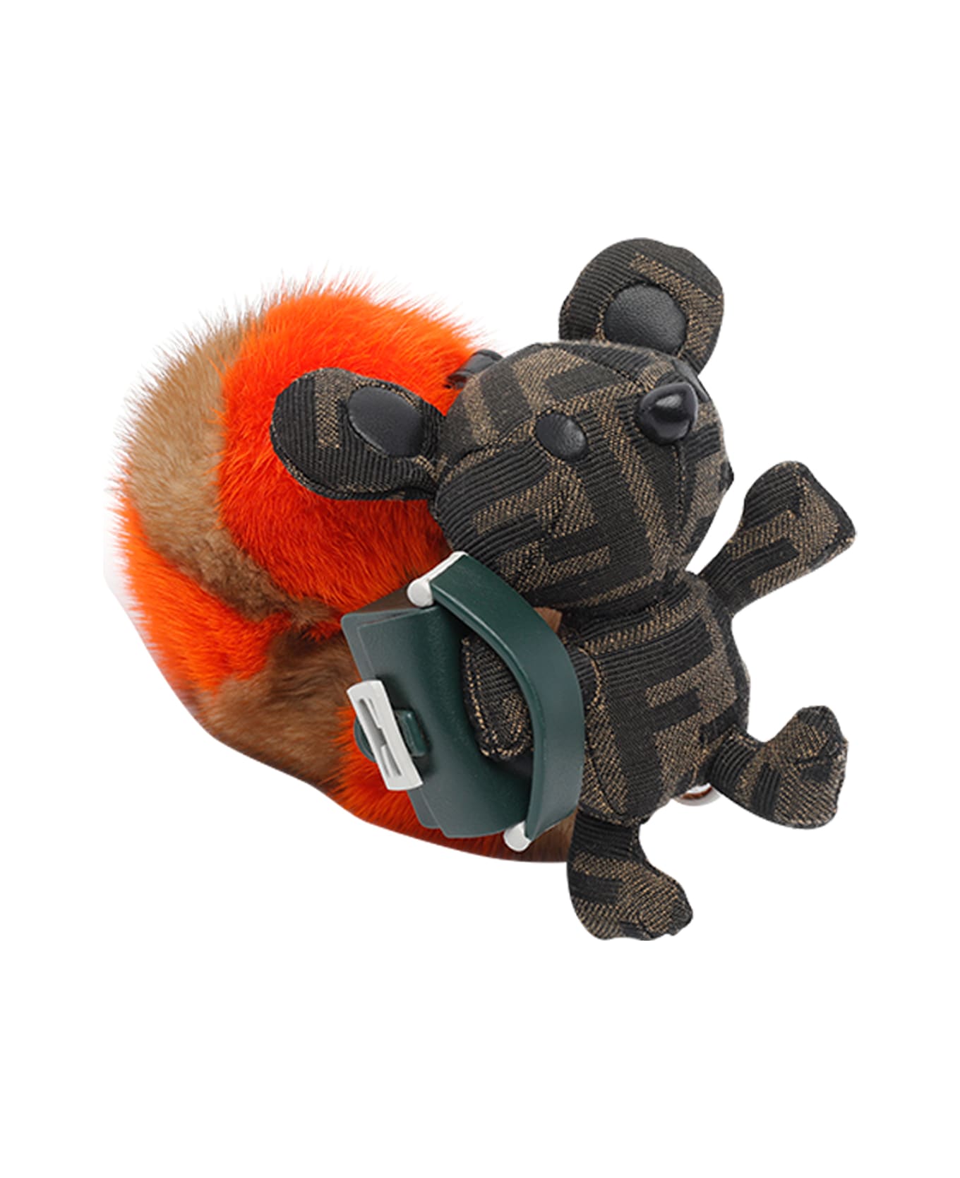 Fendi Furette Charm - Brown