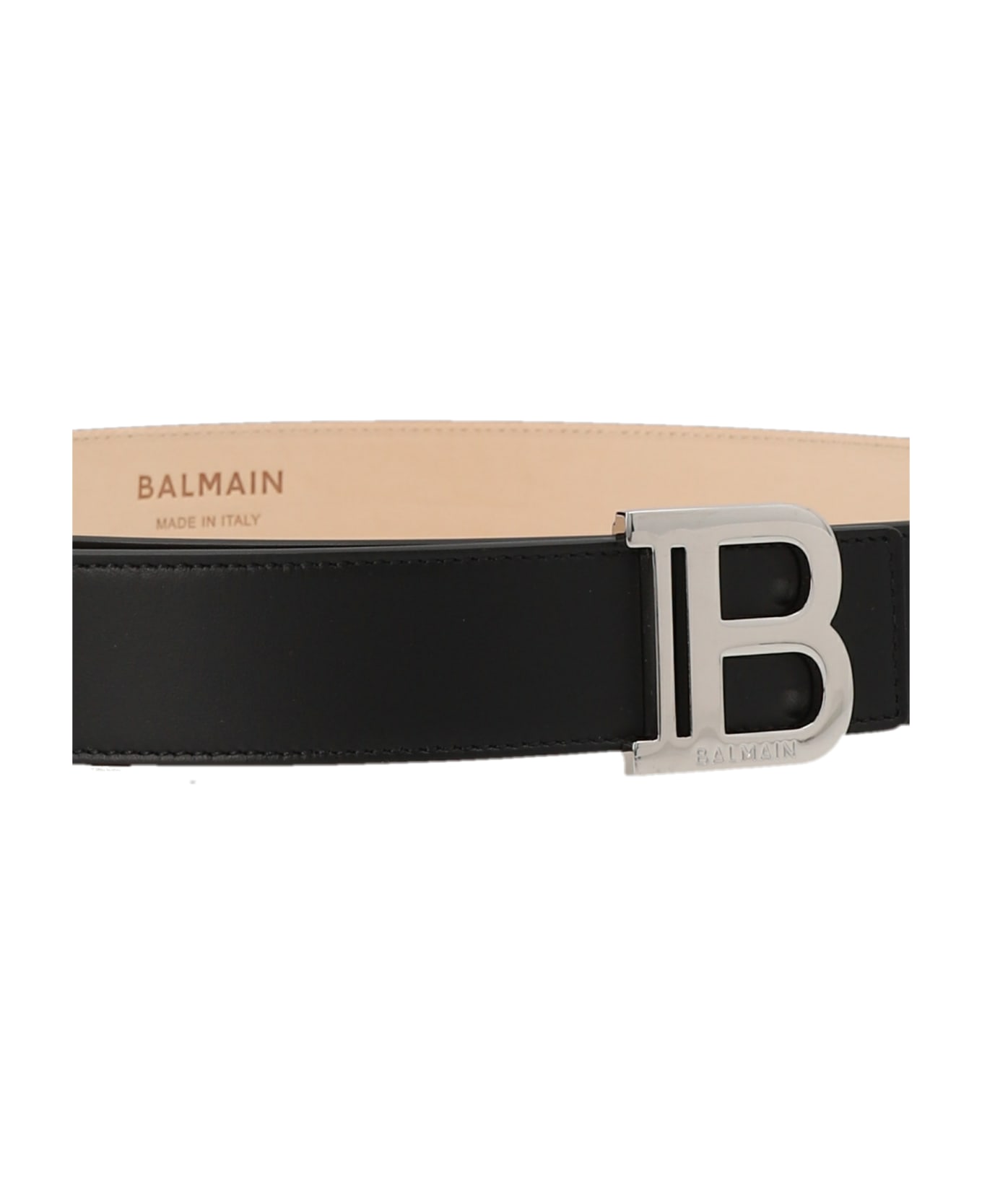 Balmain 'b' Belt - Black  