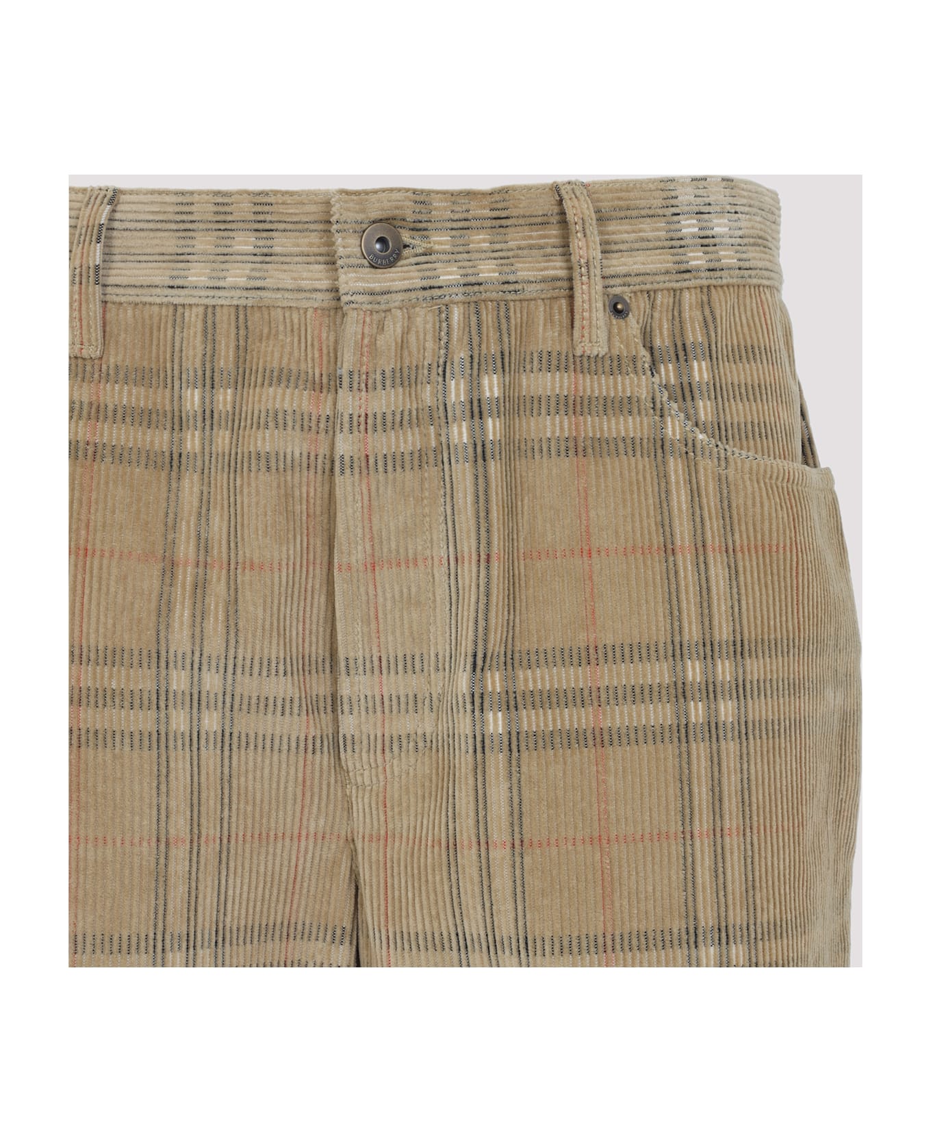 Burberry Fred Check Pants - Sand Ip Check
