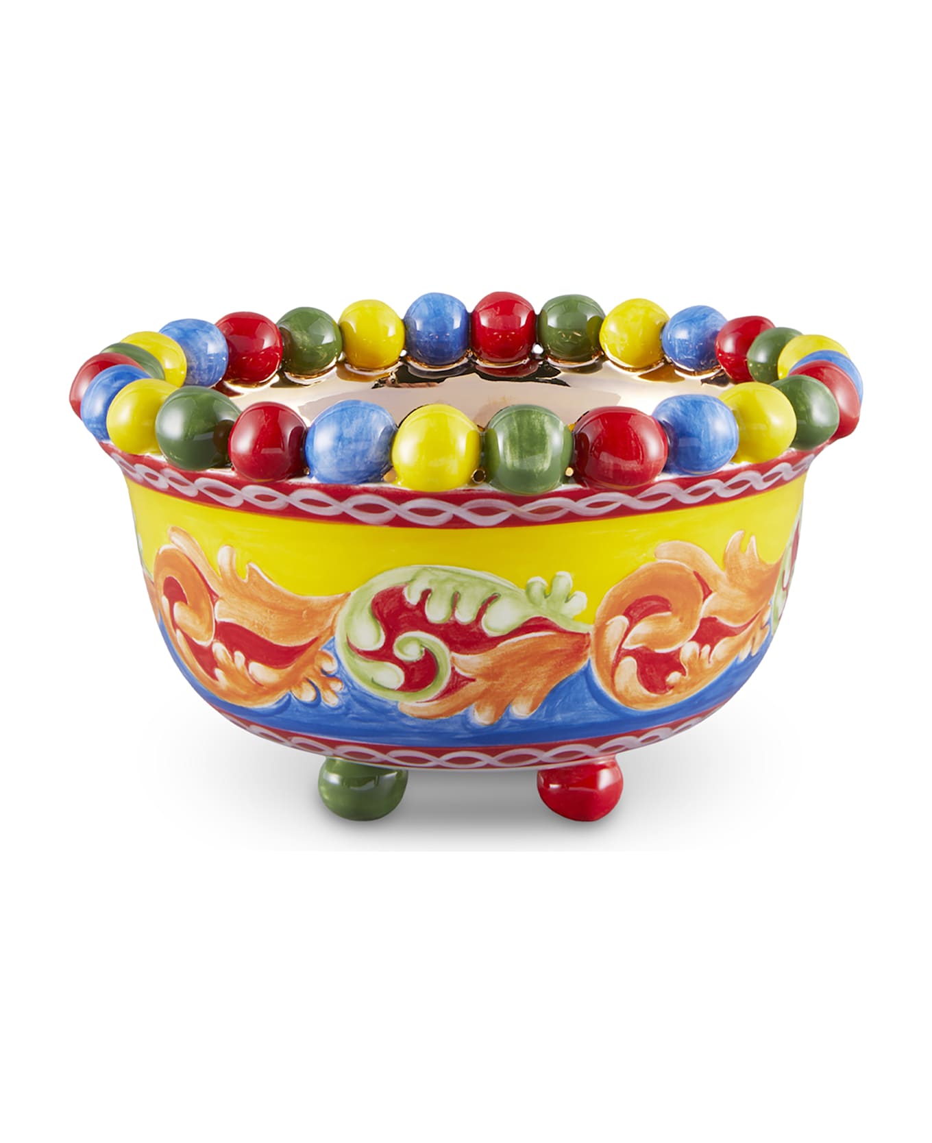 Dolce & Gabbana Large Trinket Dish Carretto - Multicolor