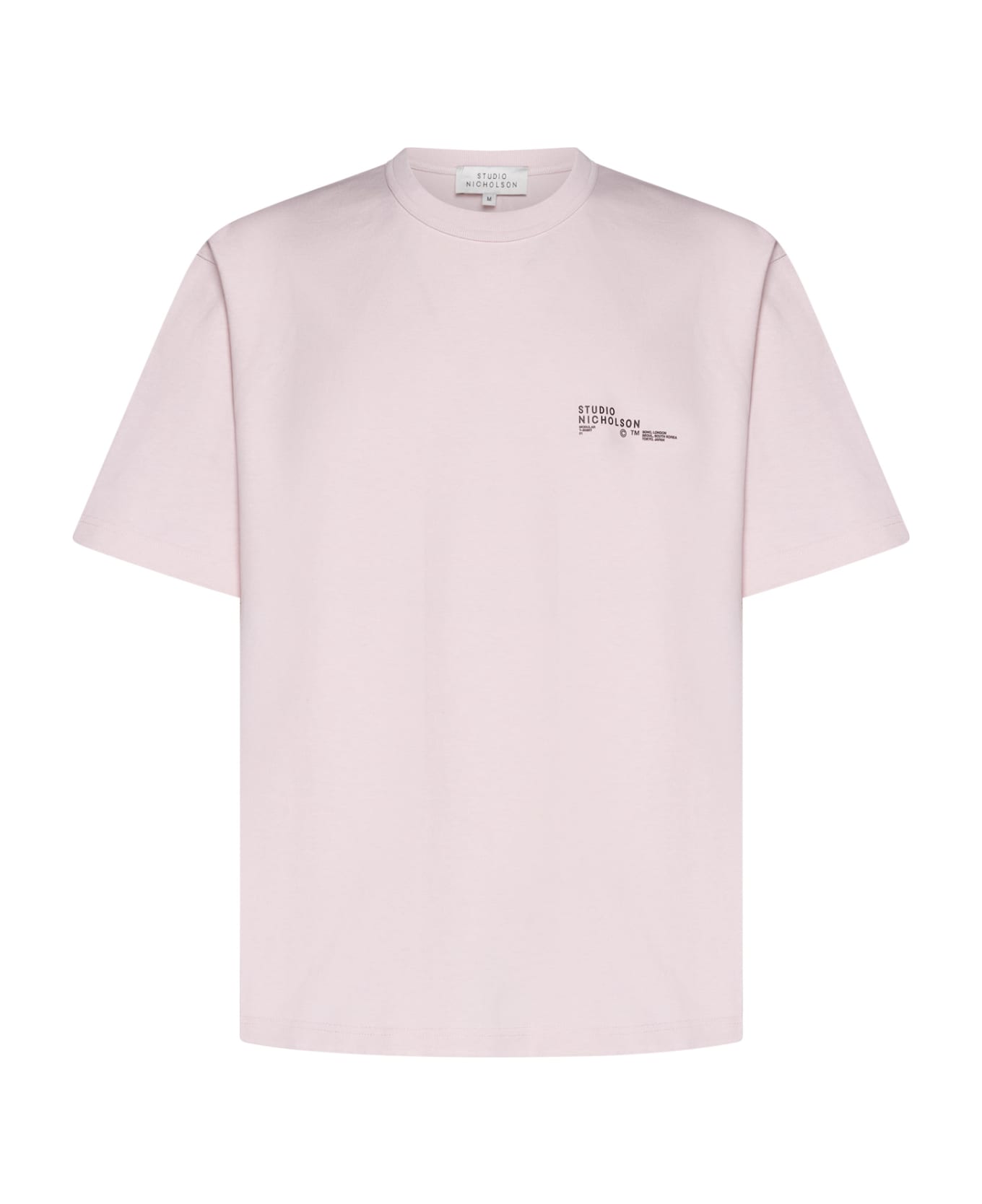 Studio Nicholson T-Shirt - Miami pink