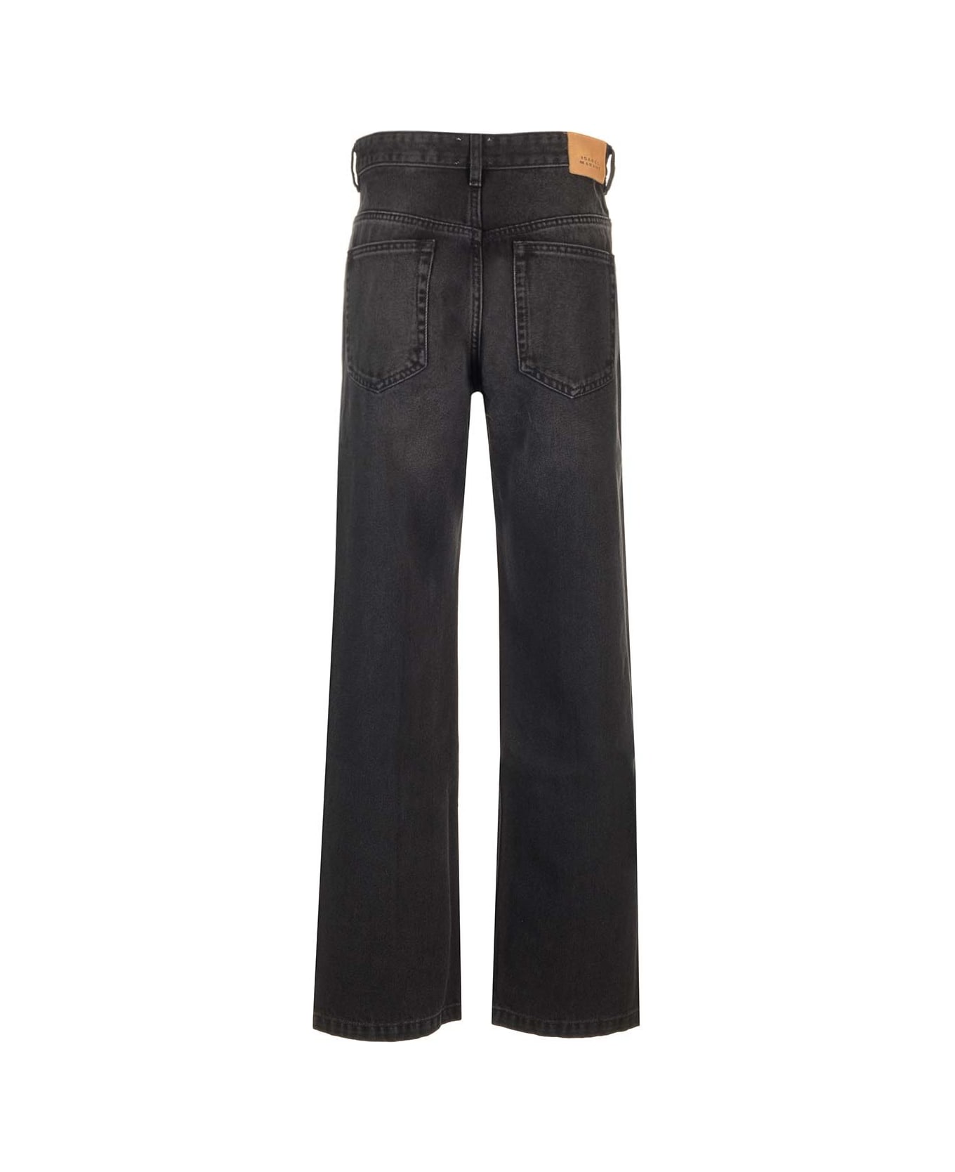 Isabel Marant 'nadege' Black Jeans - Black