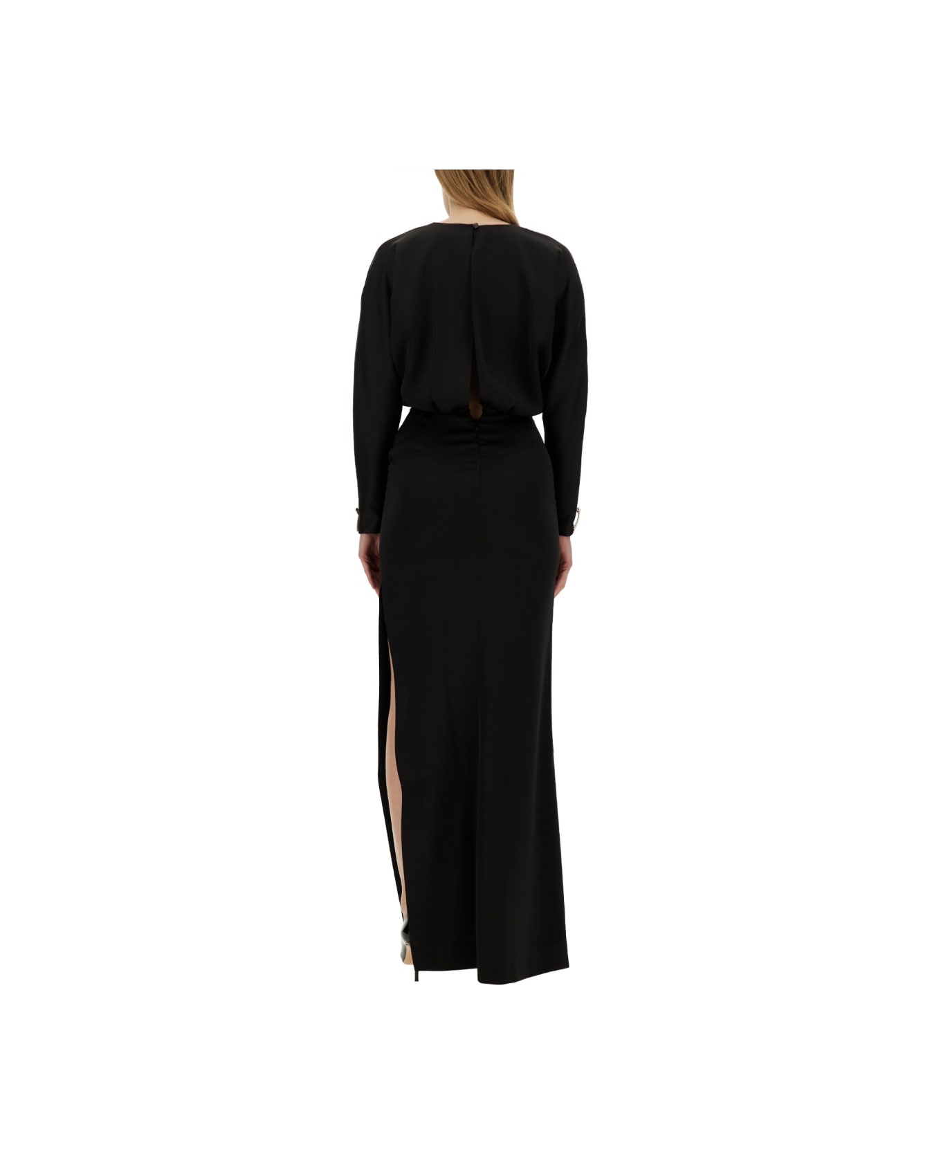 Genny Long Dress - BLACK