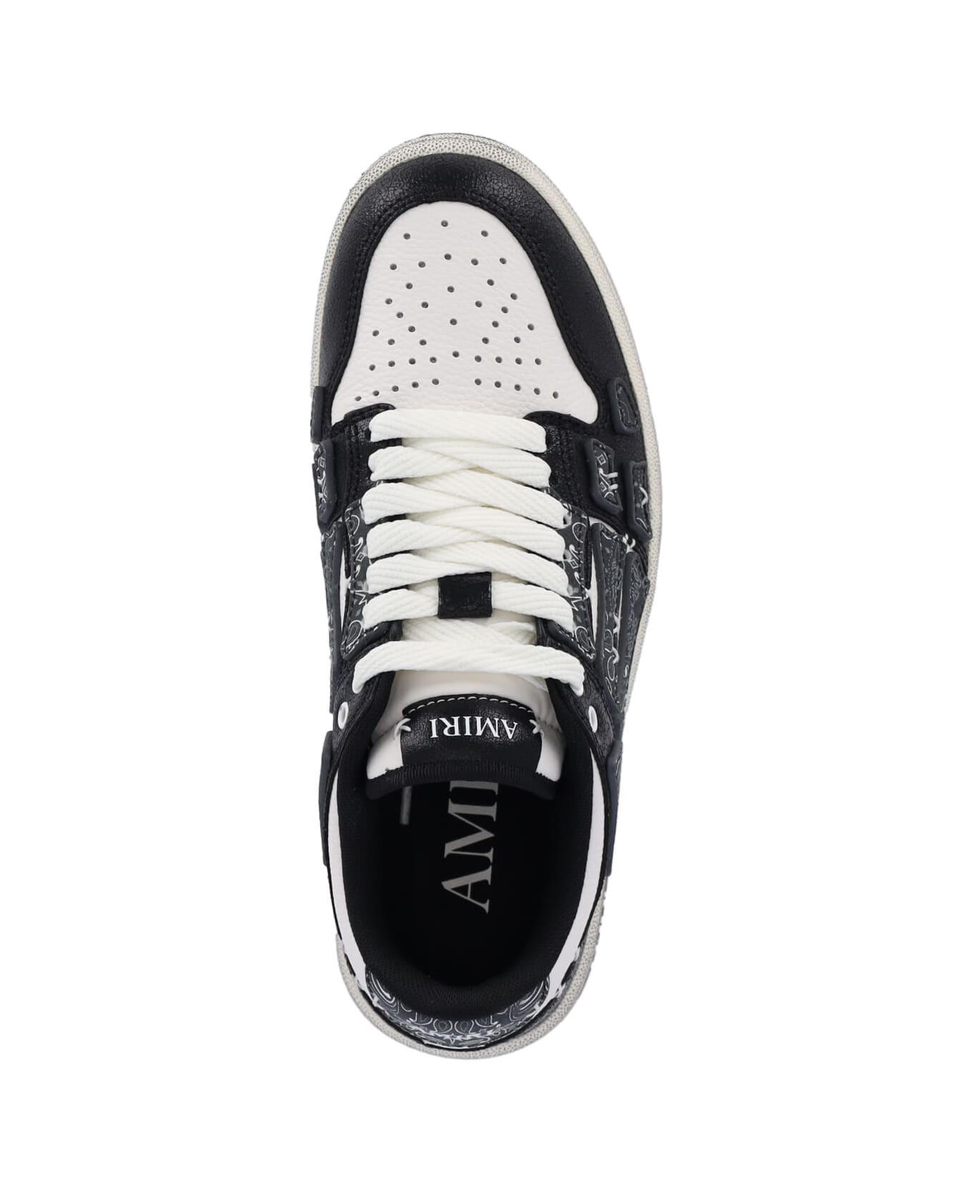 AMIRI "skel" Low Top Sneakers - Black  