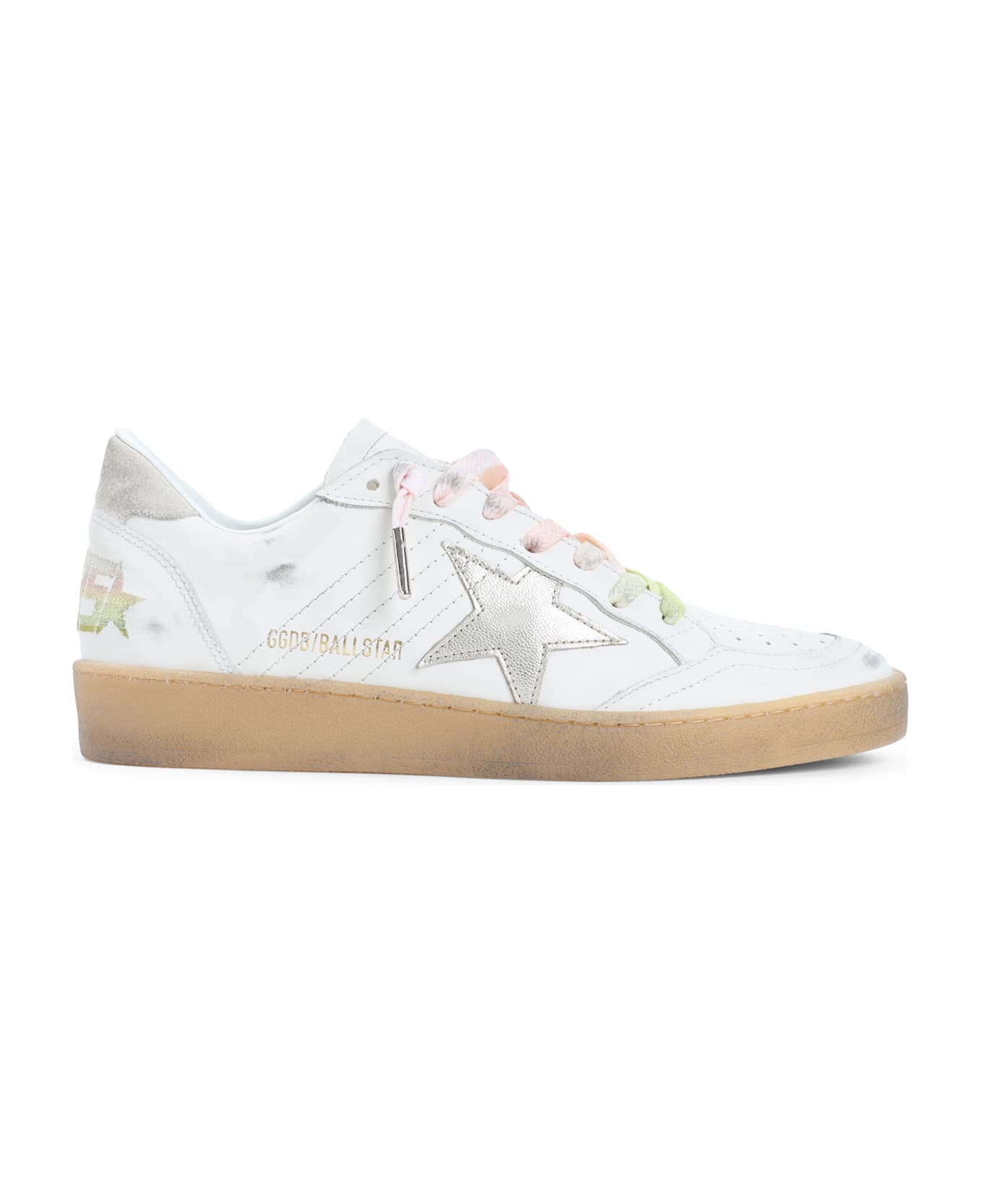 Golden Goose Ballstar Sneakers - White Platinum Beige