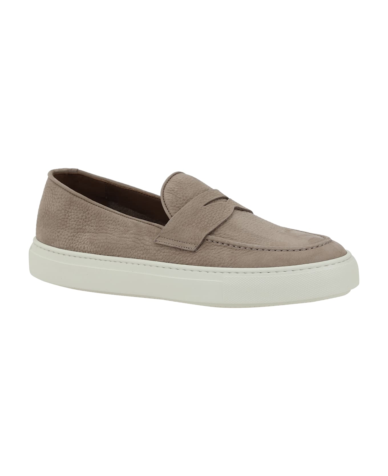 Fratelli Rossetti Hammered Leather Loafers