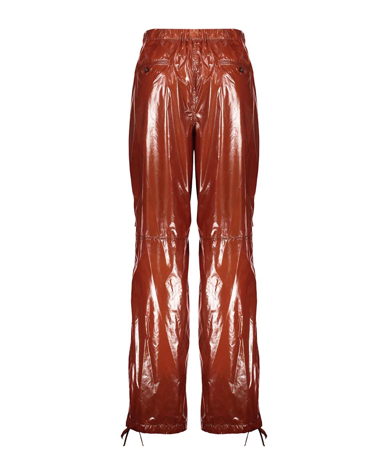 Ferragamo Technical-nylon Pants - brown