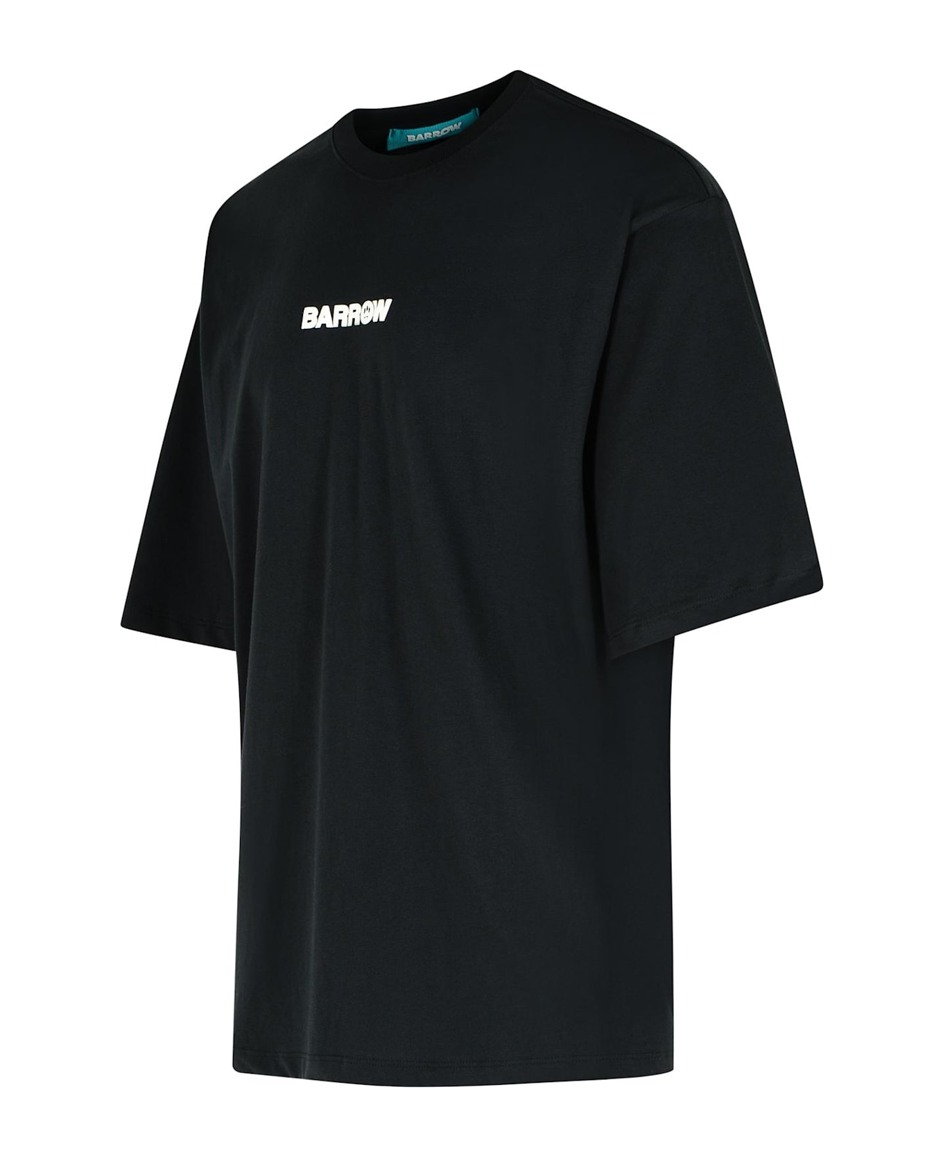 Barrow Black Cotton T-shirt - Nero