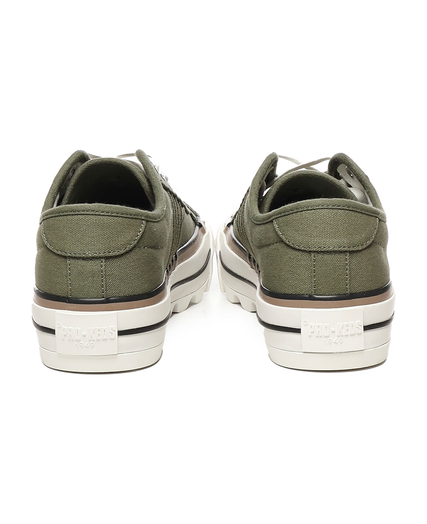 PRO-Keds Low-top Sneakers With Platform - MOSs green