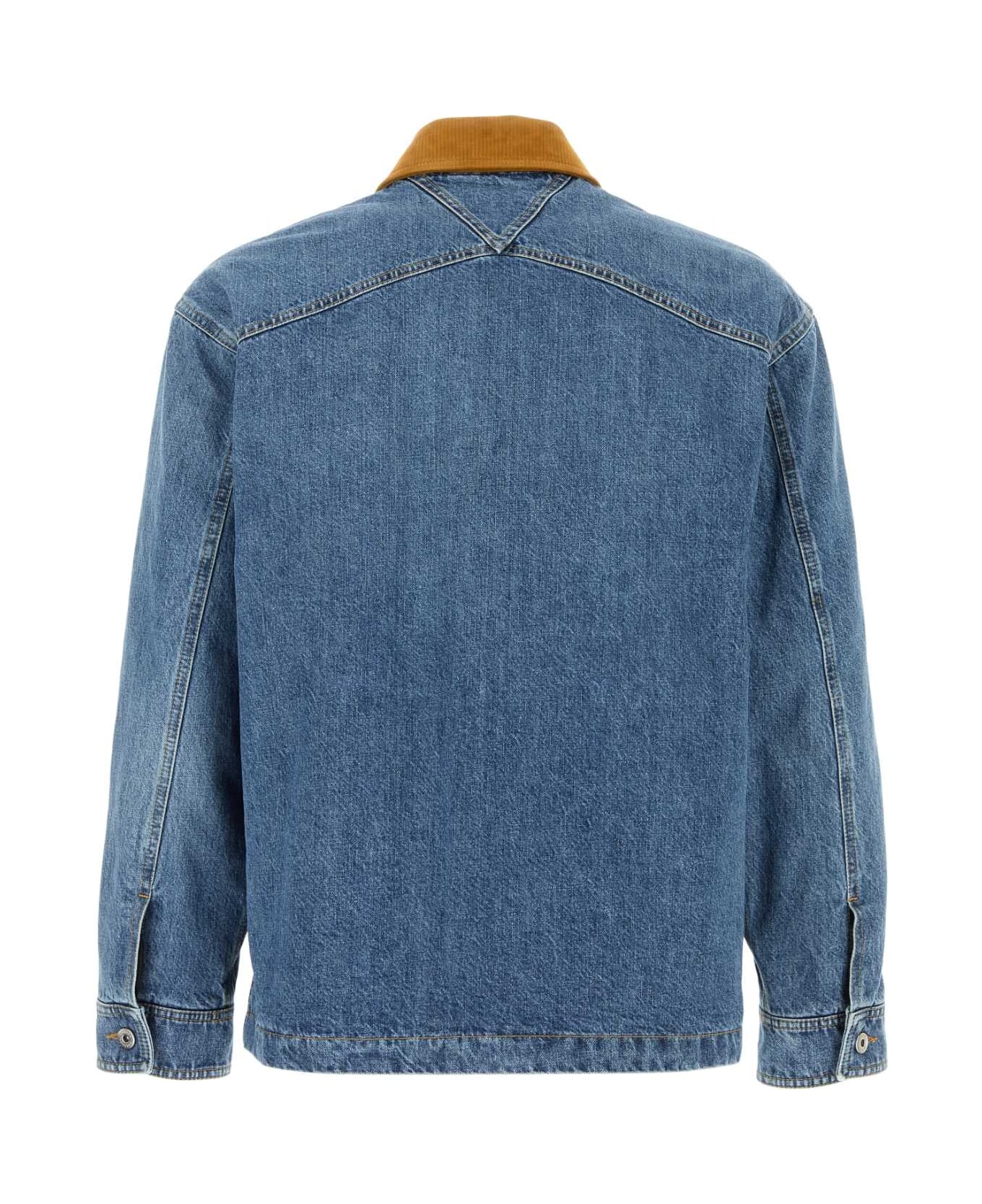 Bottega Veneta Denim Jacket - WASHEDMIDBLUE