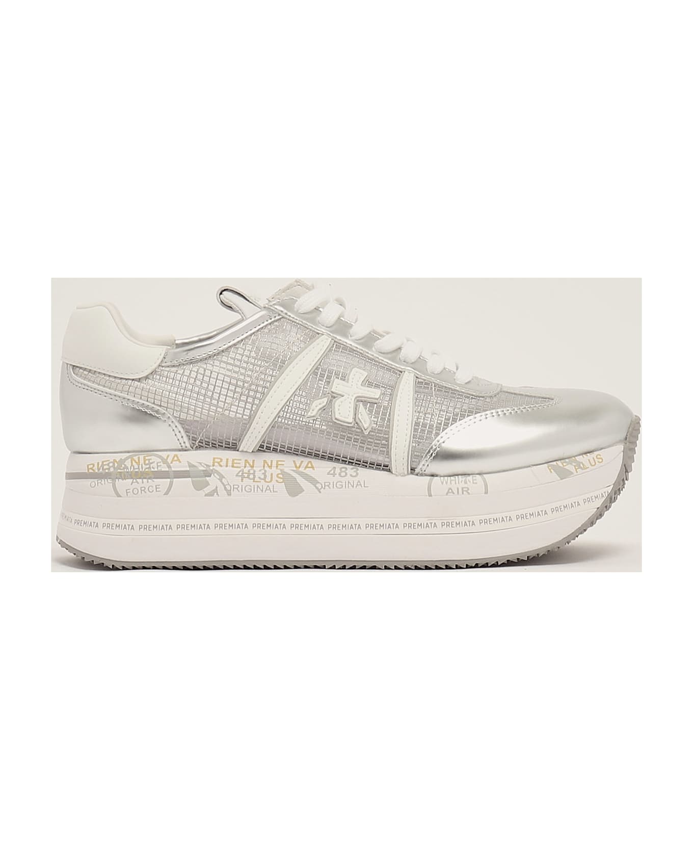 Premiata Beth Sneaker - SILVER