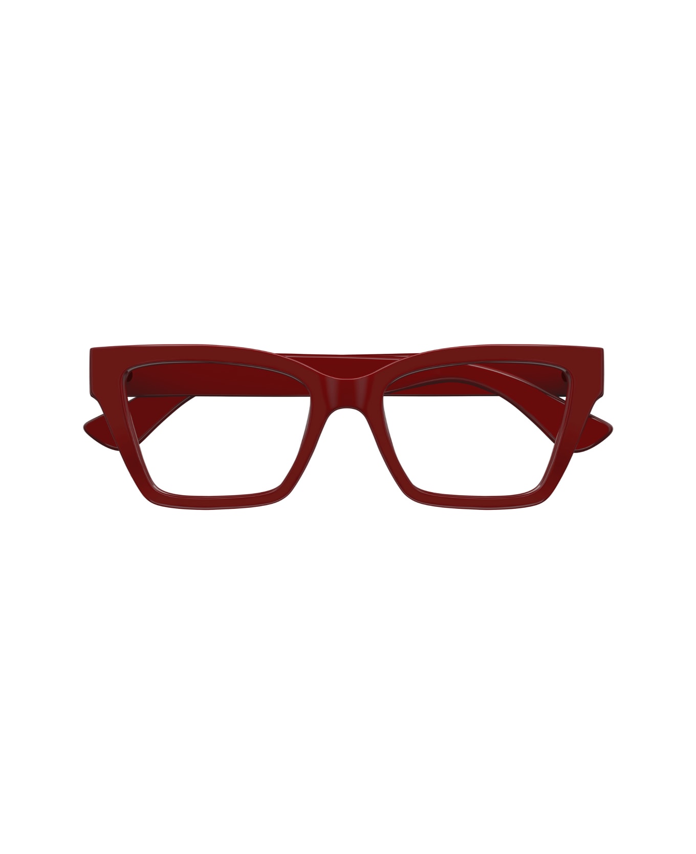 Gucci Eyewear Gucci Gg1715o Linea Gg Logo 003 Burgundy Glasses - Rosso