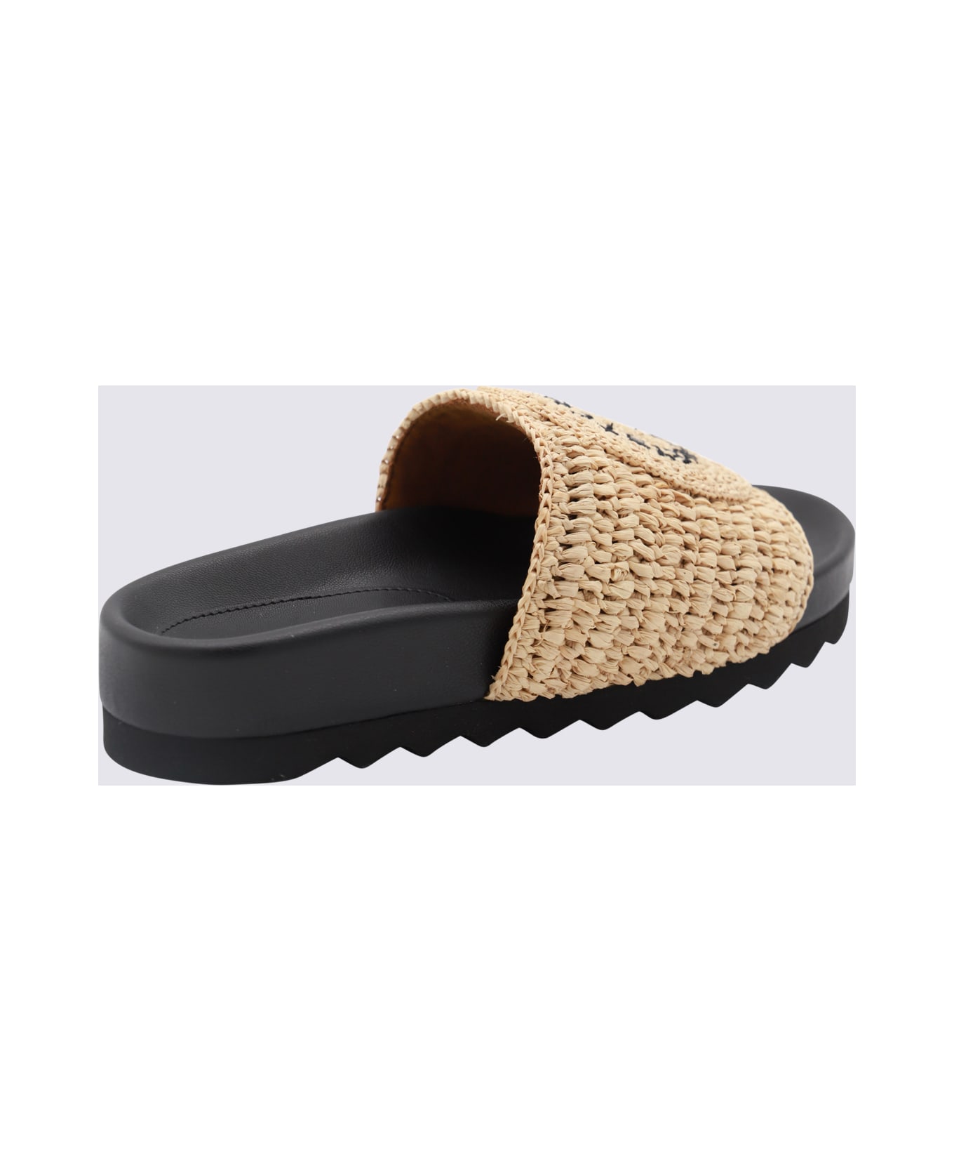 Stella McCartney Natural Flats - Natural/black